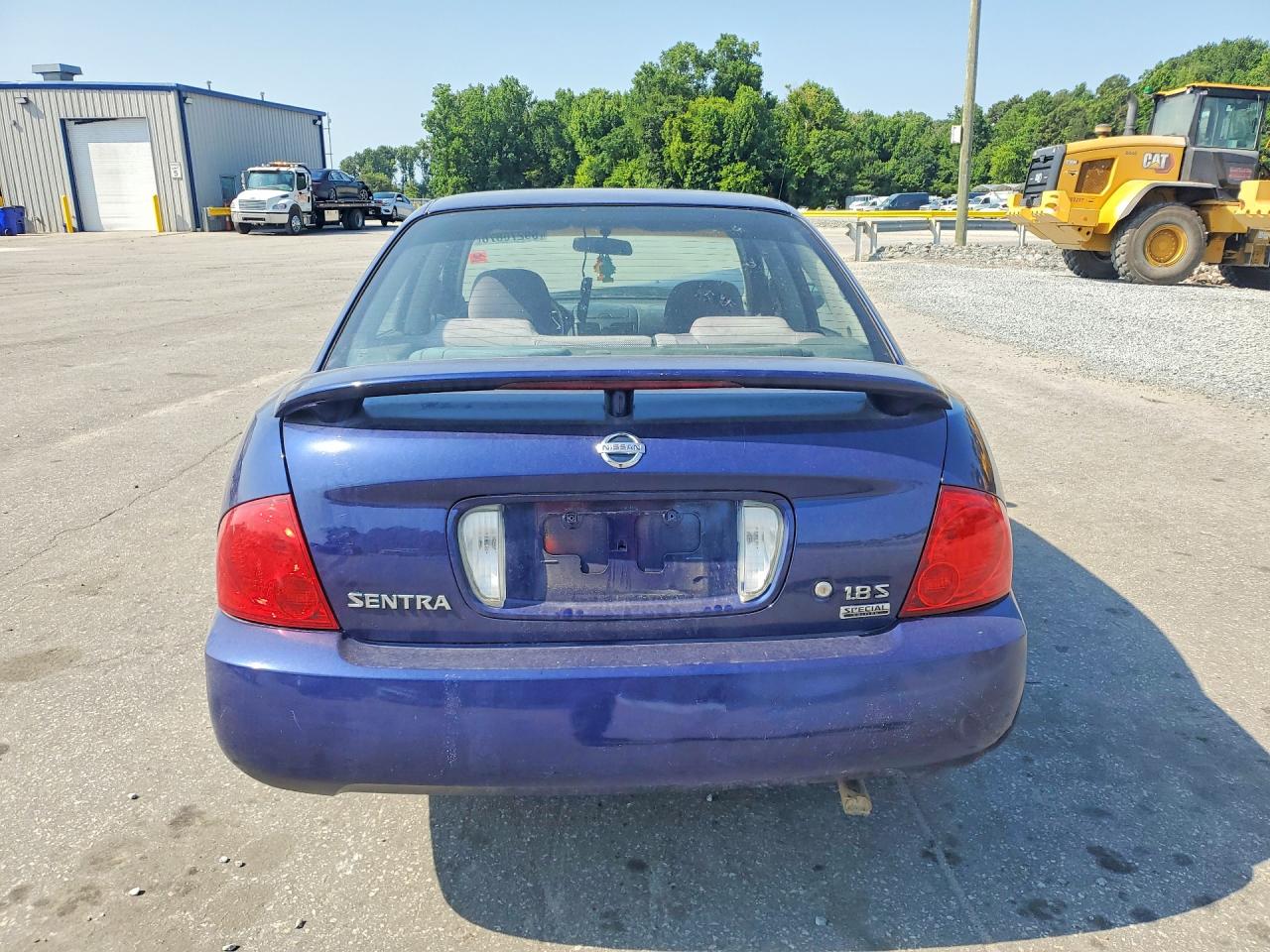 2006 Nissan Sentra 1.8 Blue vin: 3N1CB51D46L643701