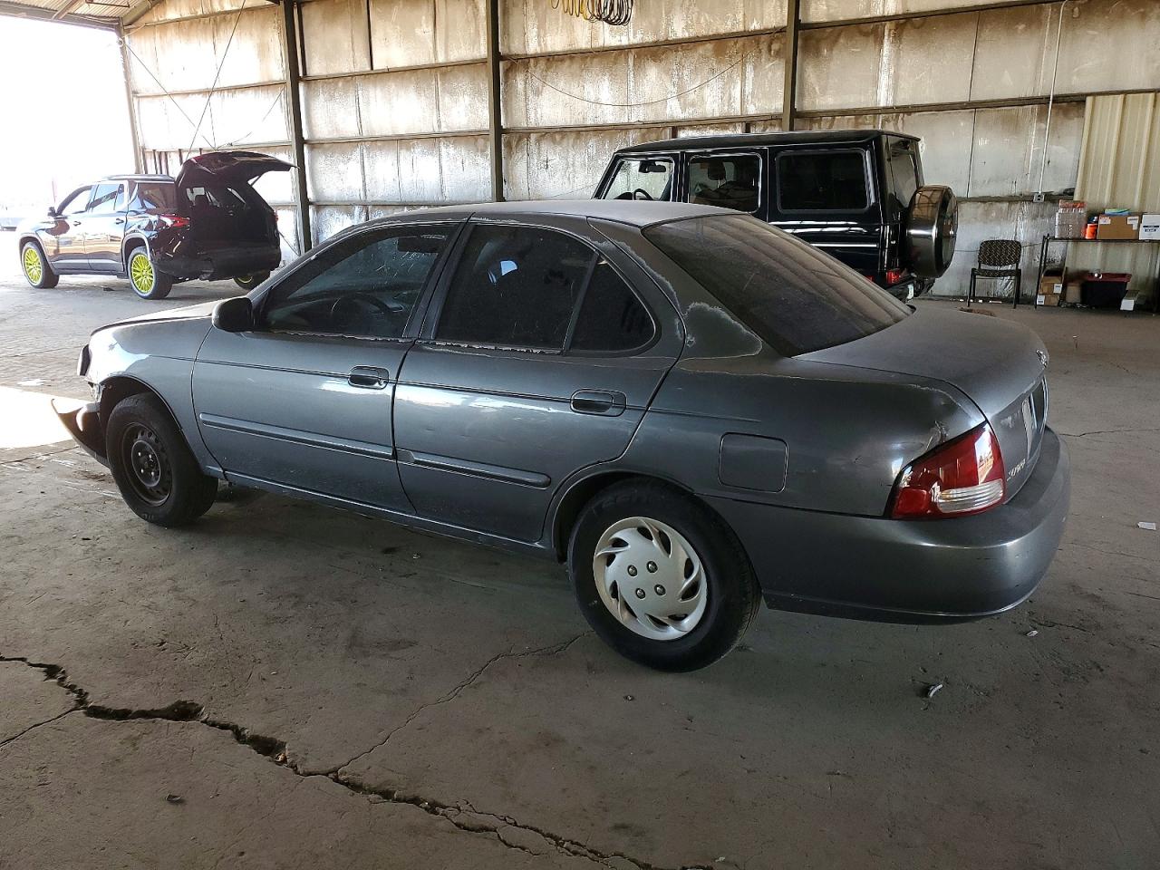 2000 Nissan Sentra Base Gray vin: 3N1CB51D4YL343708
