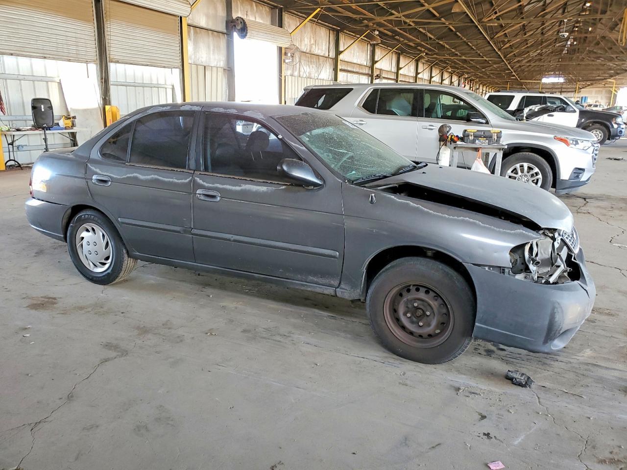 2000 Nissan Sentra Base Gray vin: 3N1CB51D4YL343708