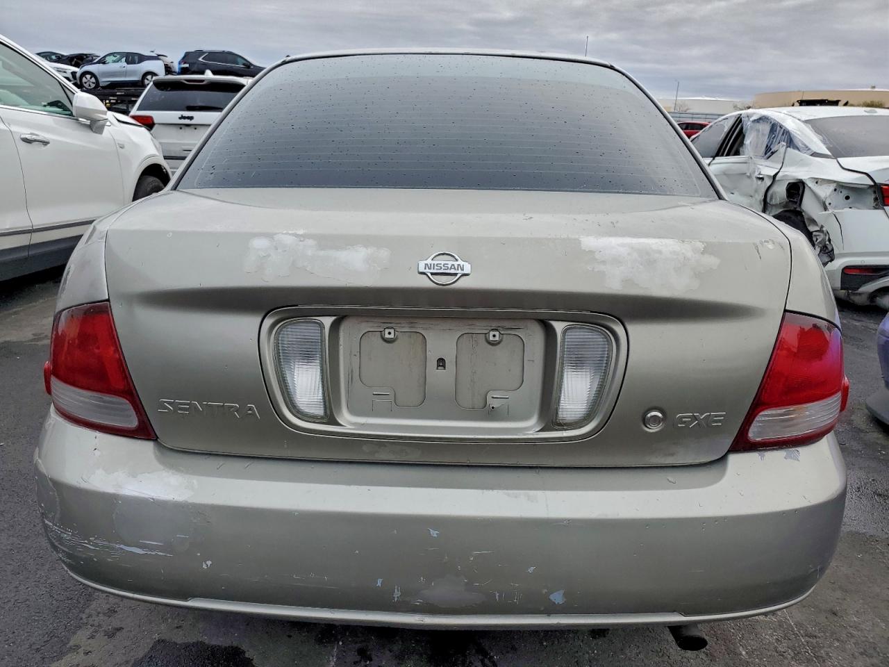 2001 Nissan Sentra Xe Gray vin: 3N1CB51D51L468660