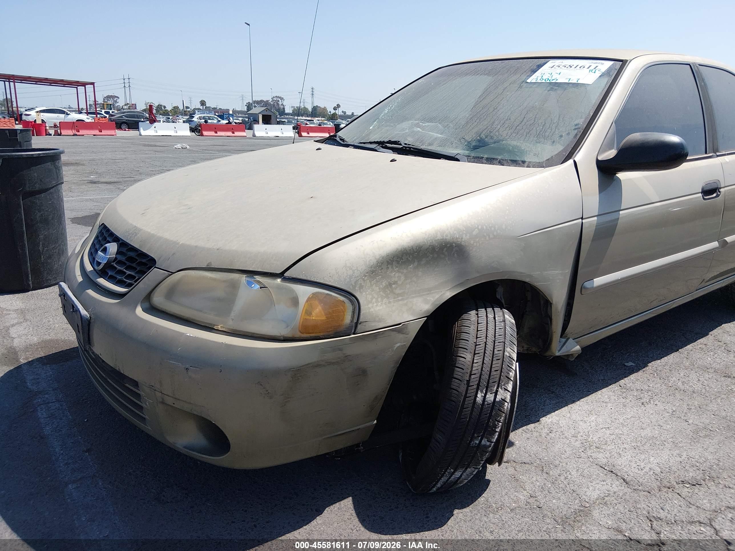 2003 Nissan Sentra Xe Gold vin: 3N1CB51D53L776995
