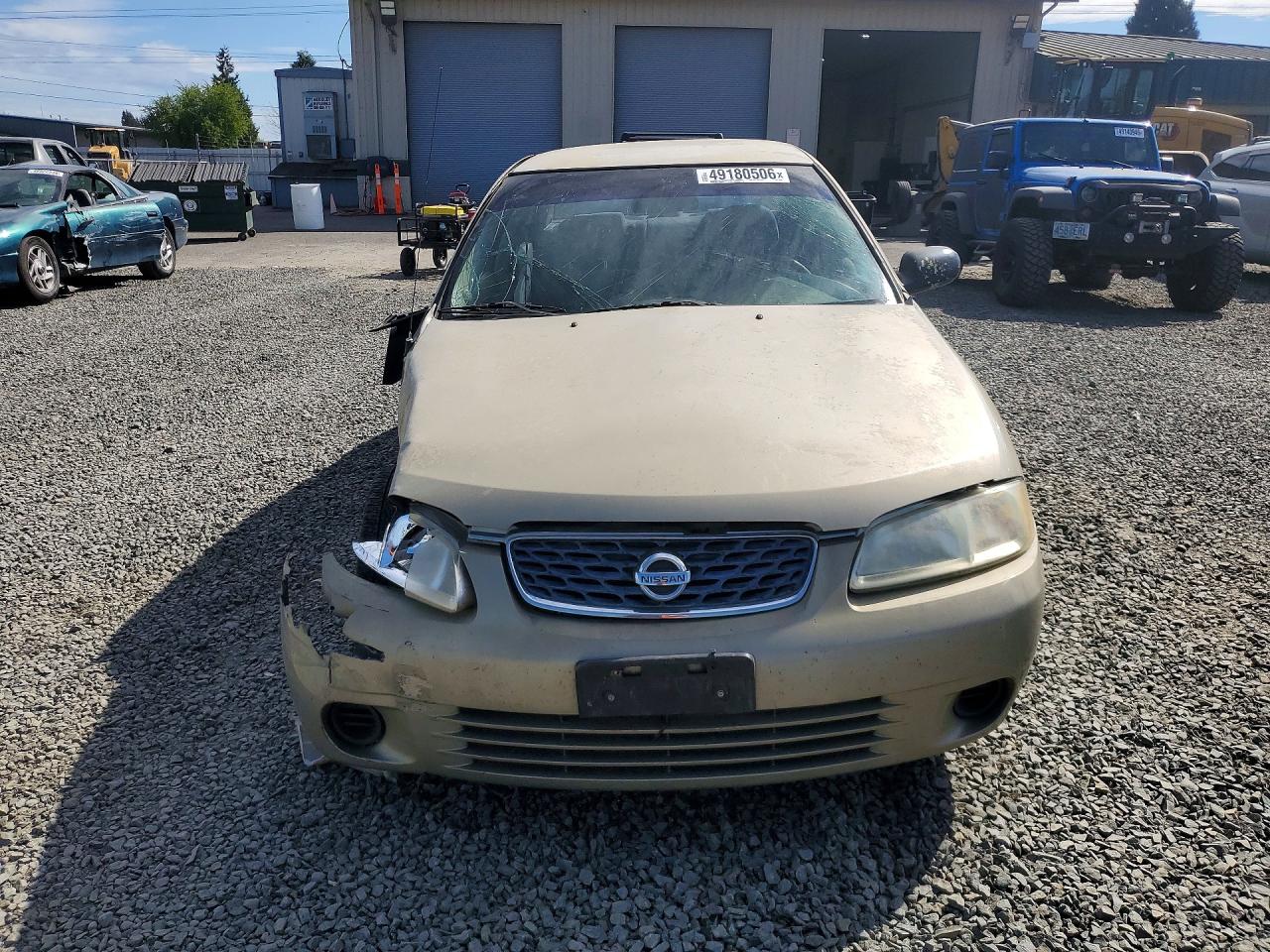 2003 Nissan Sentra Xe Бежевый vin: 3N1CB51D53L797202