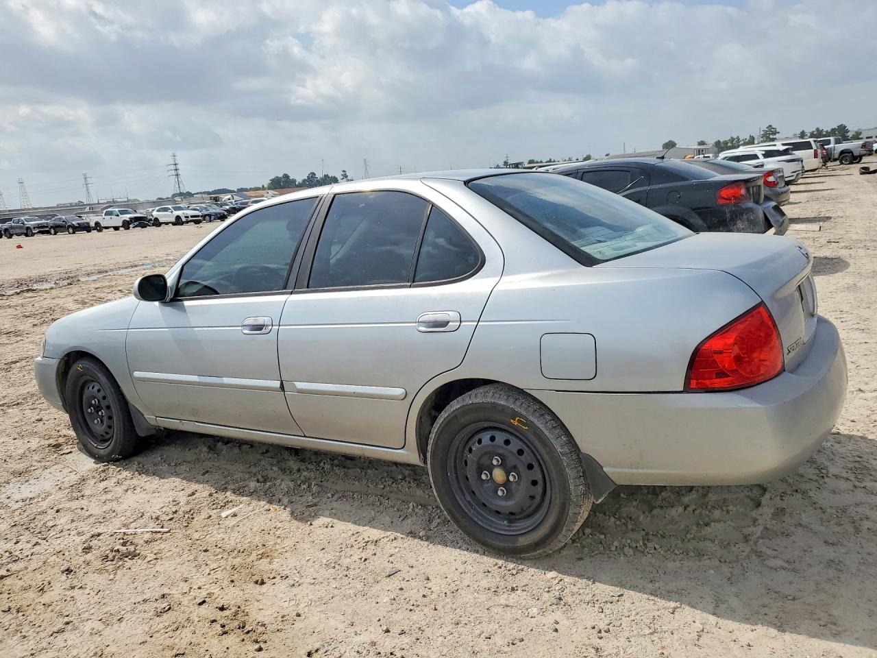 2004 Nissan Sentra 1.8 Silver vin: 3N1CB51D54L458084