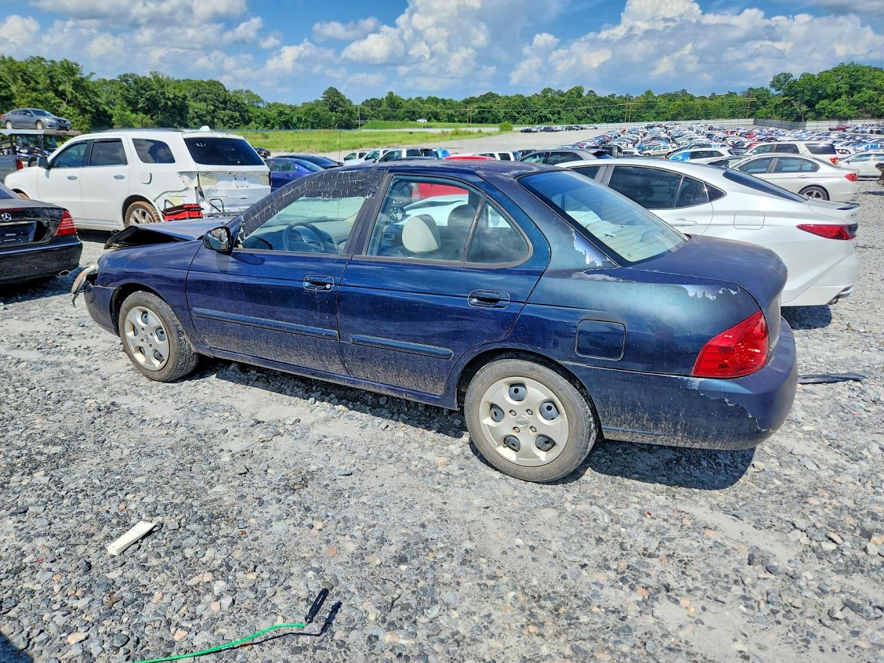 2004 Nissan Sentra 1.8 Green vin: 3N1CB51D54L822214