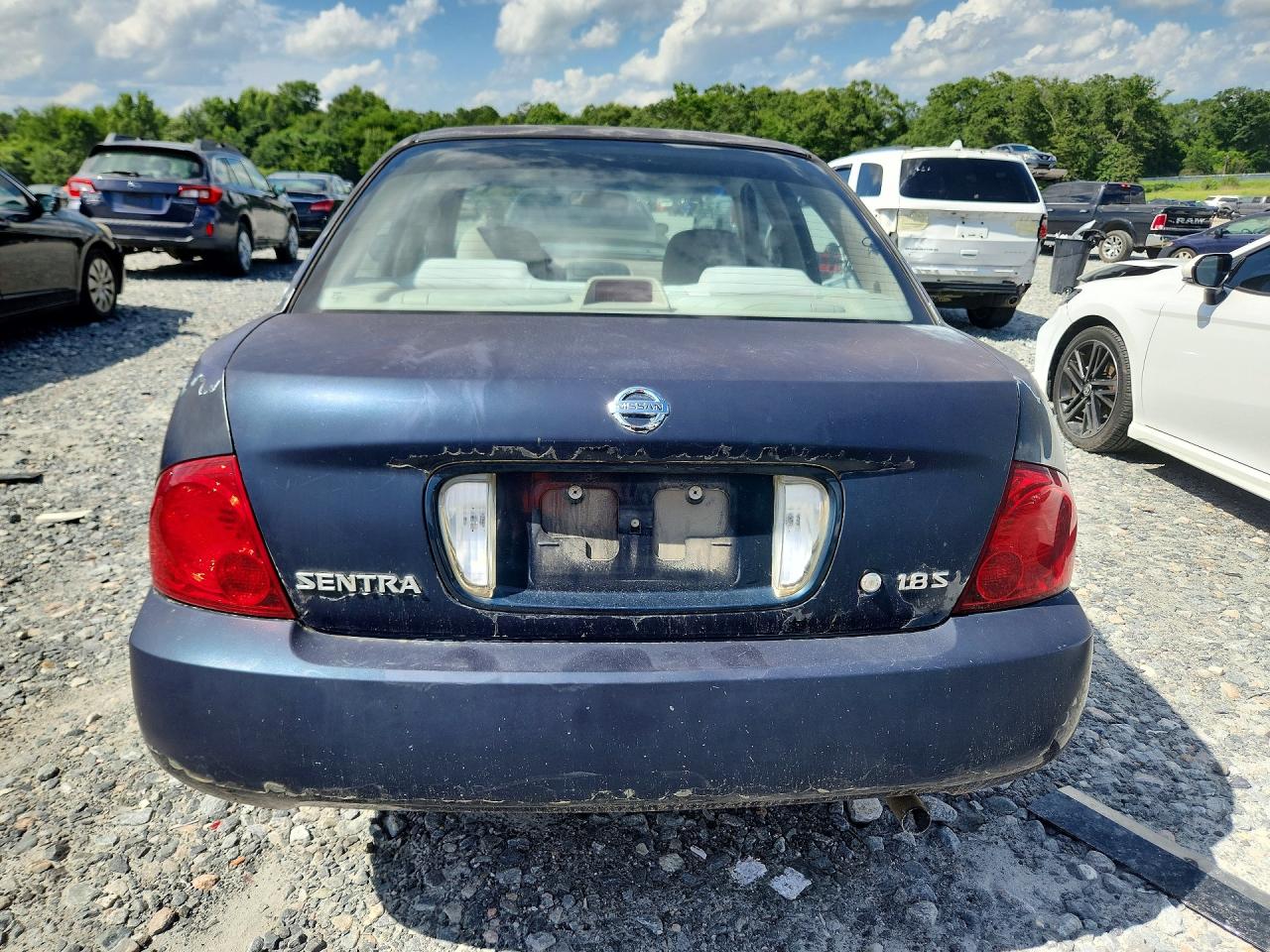 2004 Nissan Sentra 1.8 Green vin: 3N1CB51D54L822214