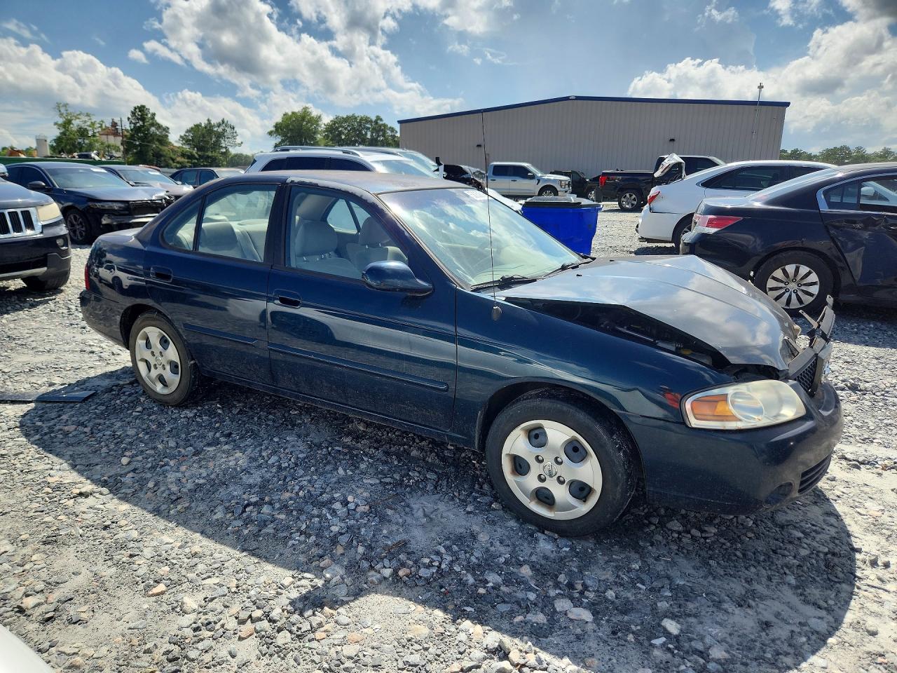 2004 Nissan Sentra 1.8 Green vin: 3N1CB51D54L822214