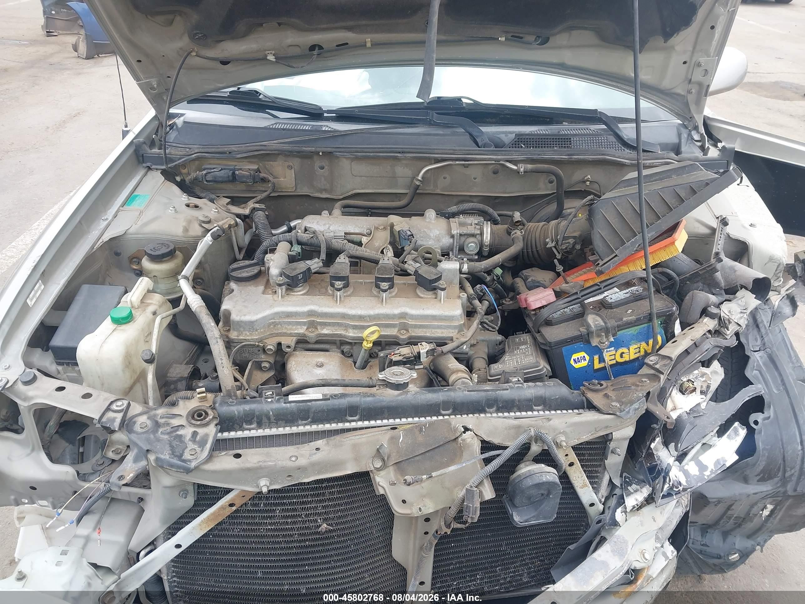 2005 Nissan Sentra 1.8s Бежевый vin: 3N1CB51D55L515756