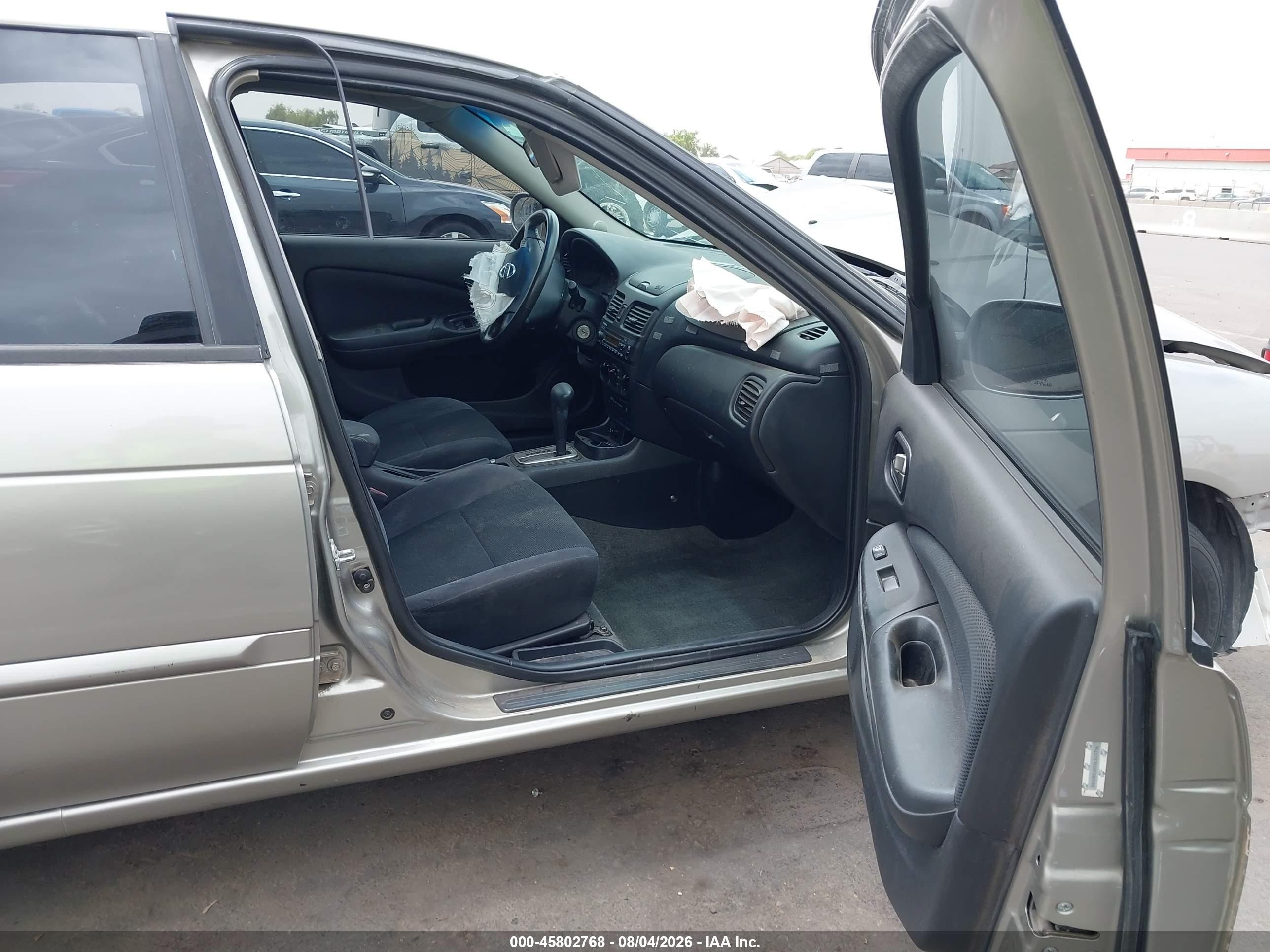 2005 Nissan Sentra 1.8s Бежевый vin: 3N1CB51D55L515756