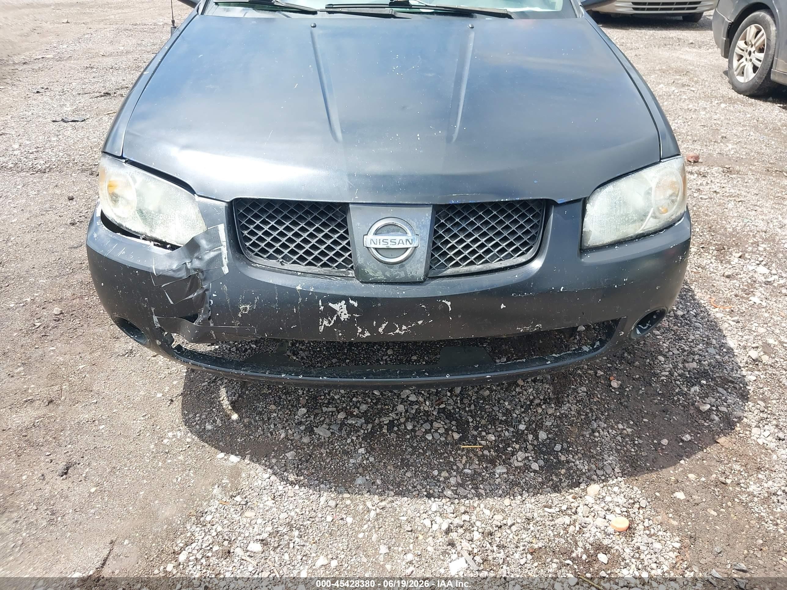 2005 Nissan Sentra 1.8s Black vin: 3N1CB51D55L518365
