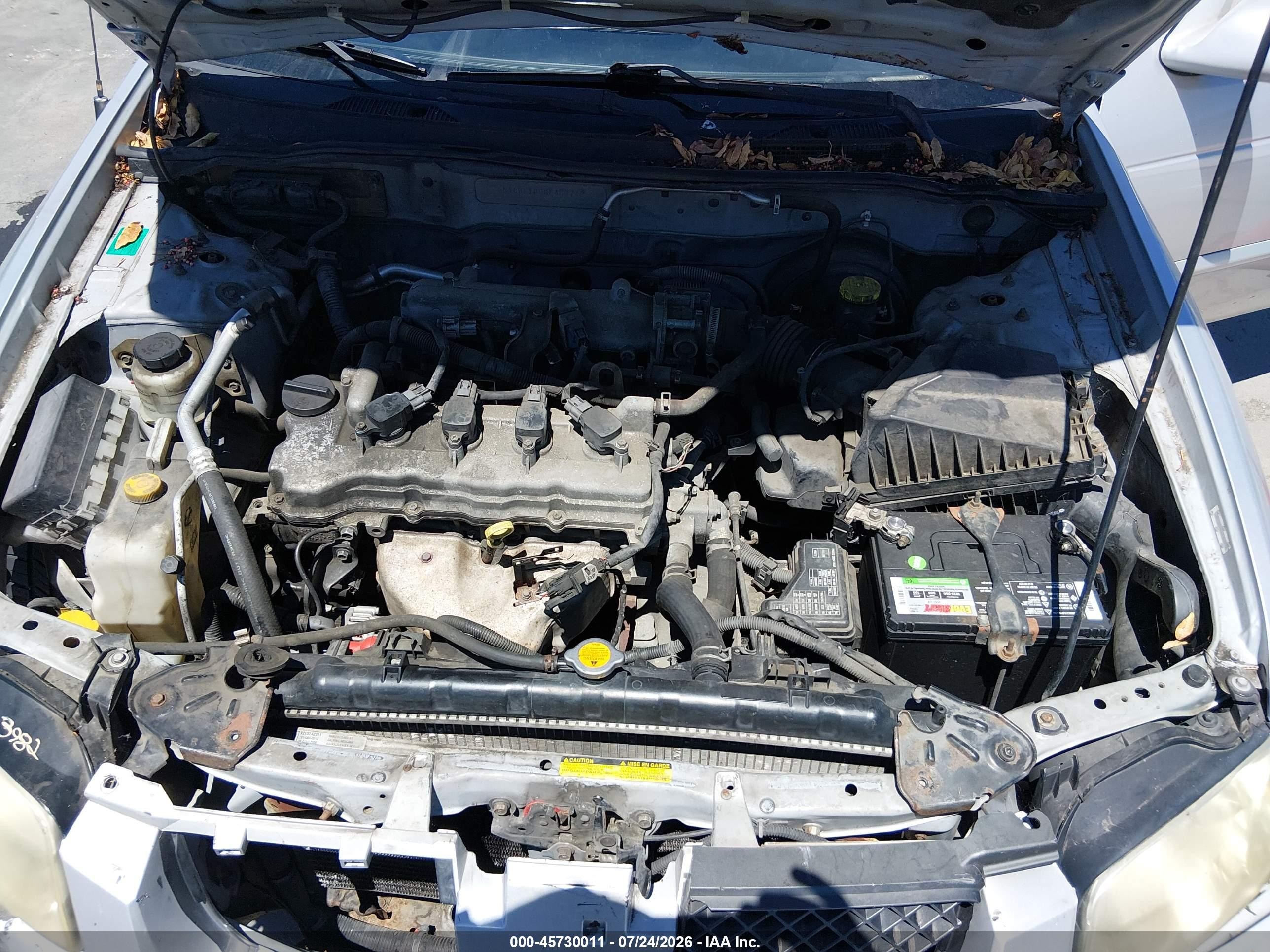 2006 Nissan Sentra 1.8s Silver vin: 3N1CB51D56L463742
