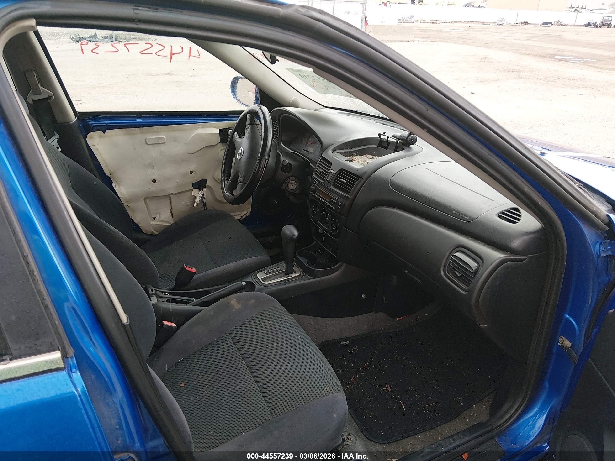2006 Nissan Sentra 1.8s Blue vin: 3N1CB51D56L481075