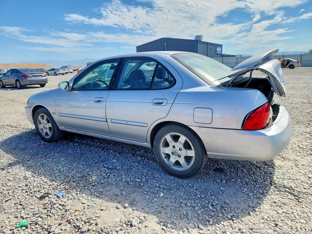 2006 Nissan Sentra 1.8/1.8s Silver vin: 3N1CB51D56L485949