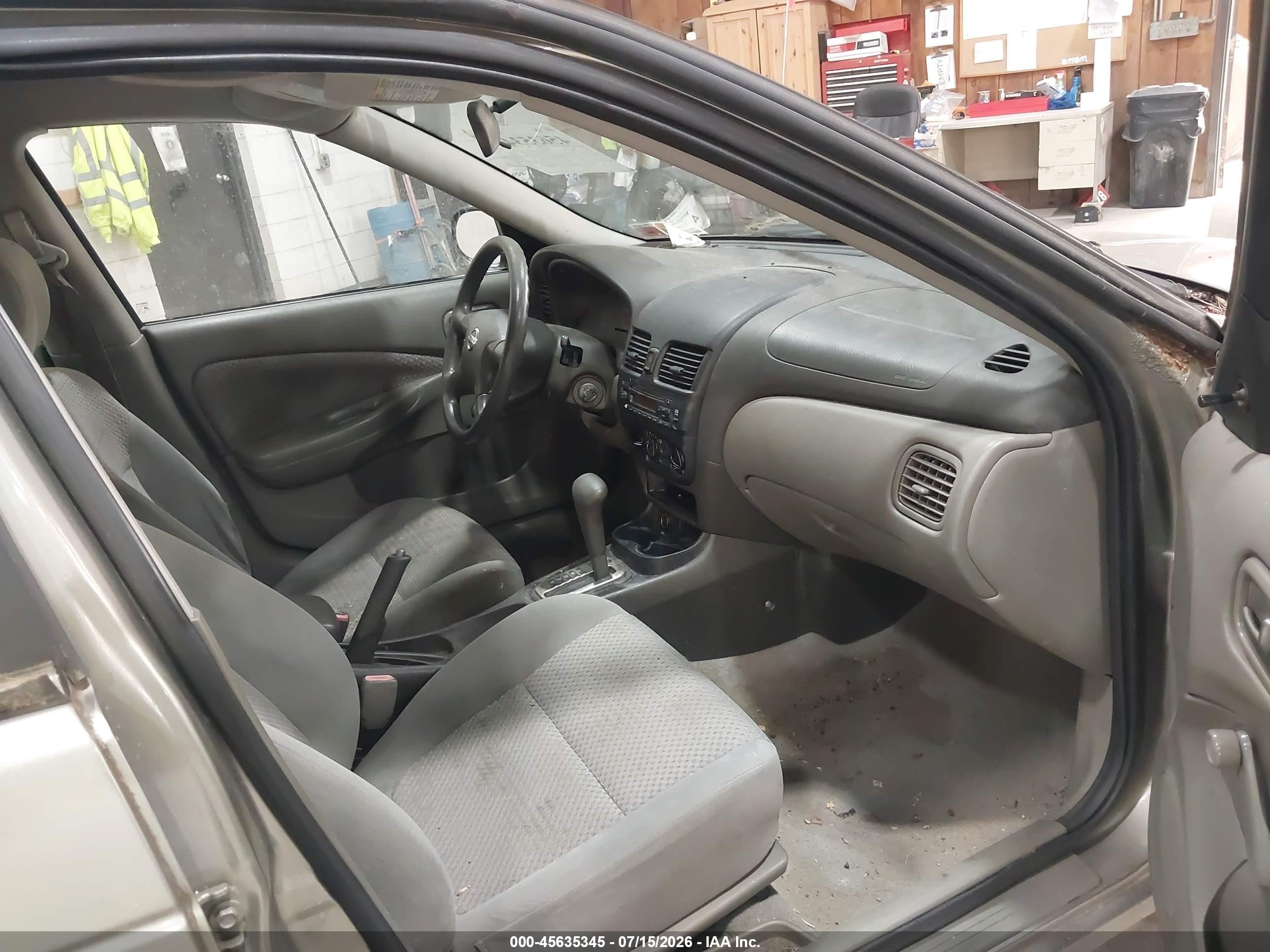2006 Nissan Sentra 1.8 Gray vin: 3N1CB51D56L493808