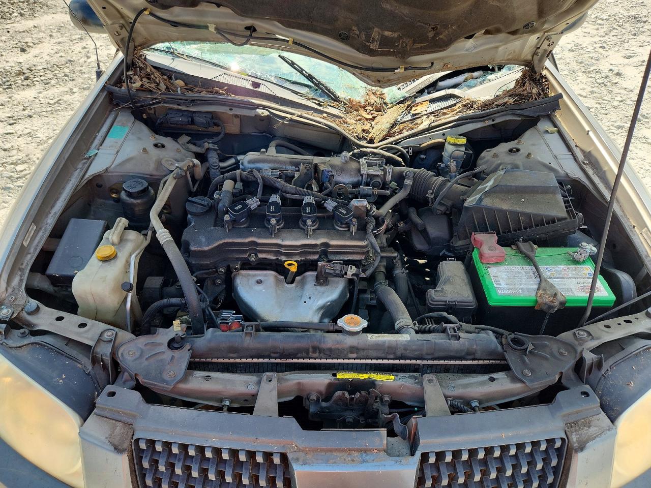 2006 Nissan Sentra 1.8 Серый vin: 3N1CB51D56L554414