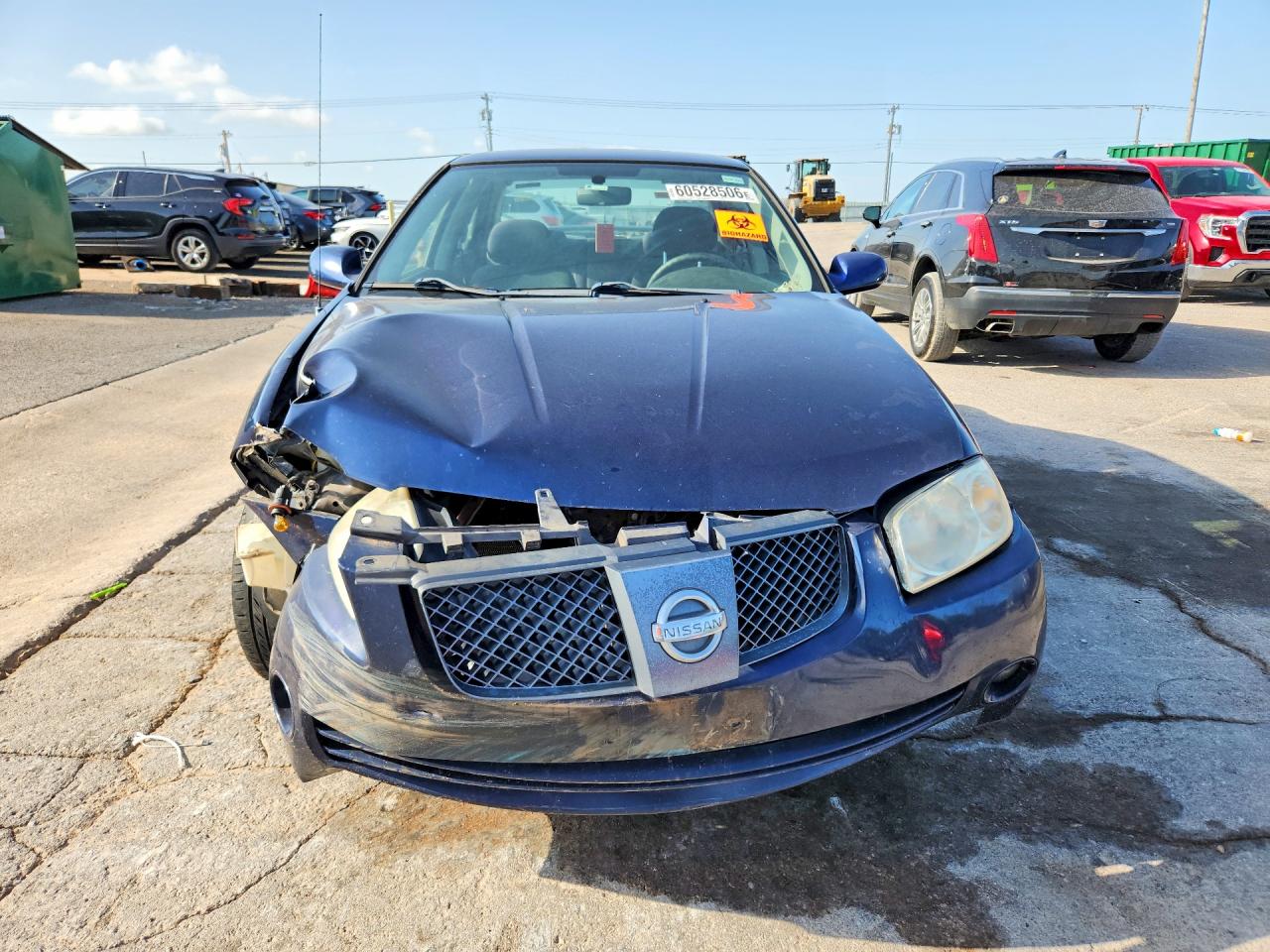 2006 Nissan Sentra 1.8 Blue vin: 3N1CB51D56L557720
