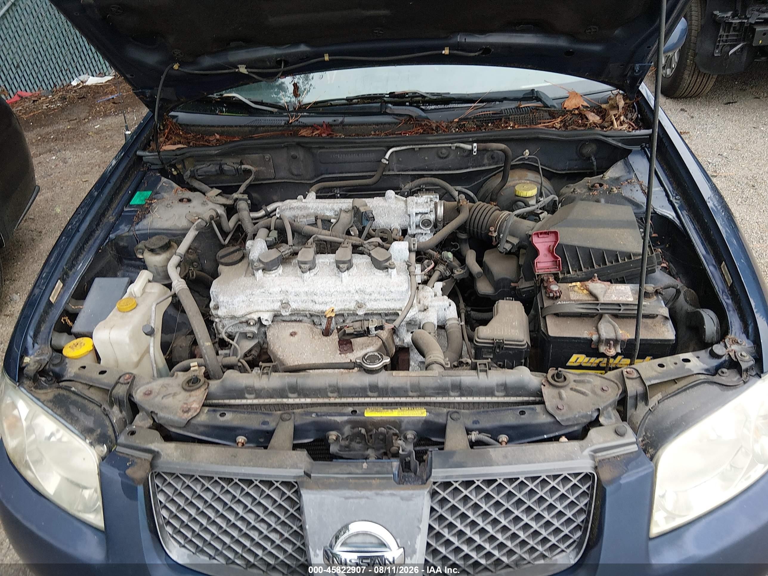2006 Nissan Sentra 1.8s Blue vin: 3N1CB51D56L612392