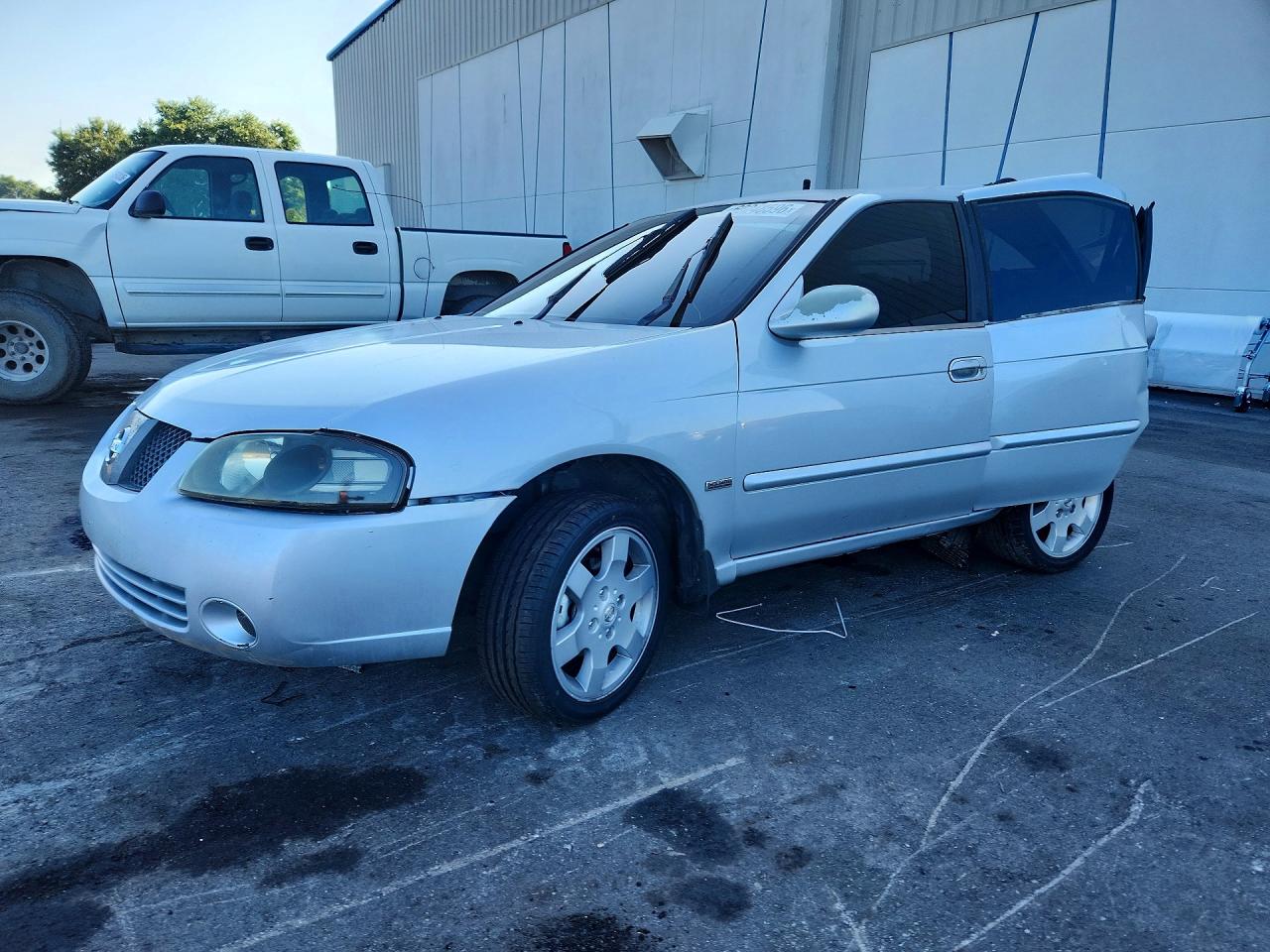 2006 Nissan Sentra 1.8/1.8s Silver vin: 3N1CB51D56L621741