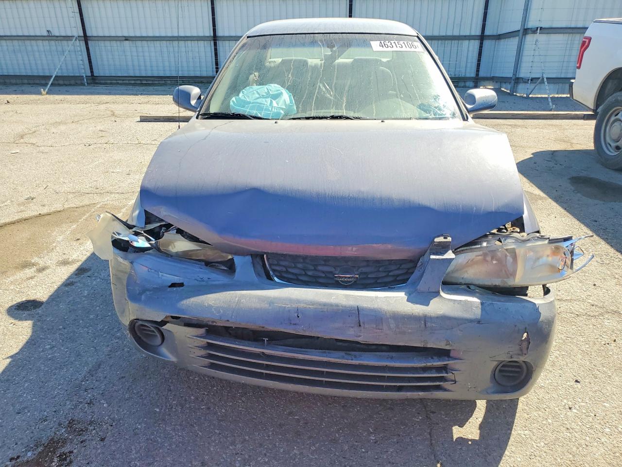 2000 Nissan Sentra Xe Синий vin: 3N1CB51D5YL340994