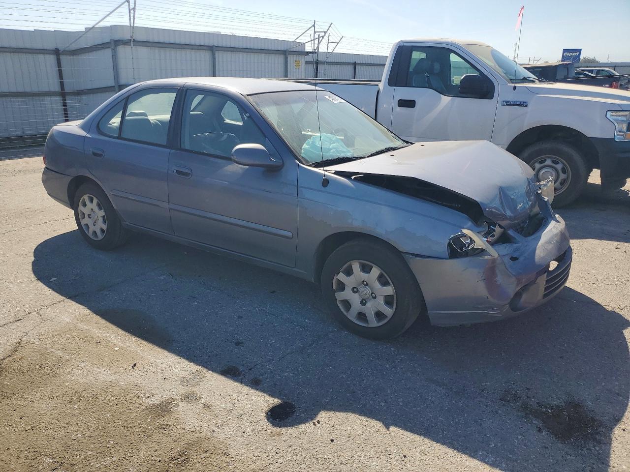 2000 Nissan Sentra Xe Синий vin: 3N1CB51D5YL340994