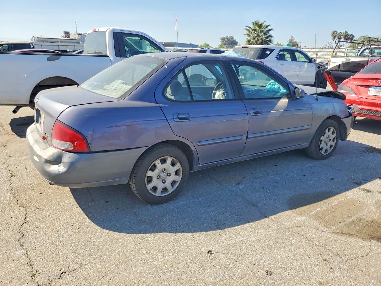 2000 Nissan Sentra Xe Синий vin: 3N1CB51D5YL340994
