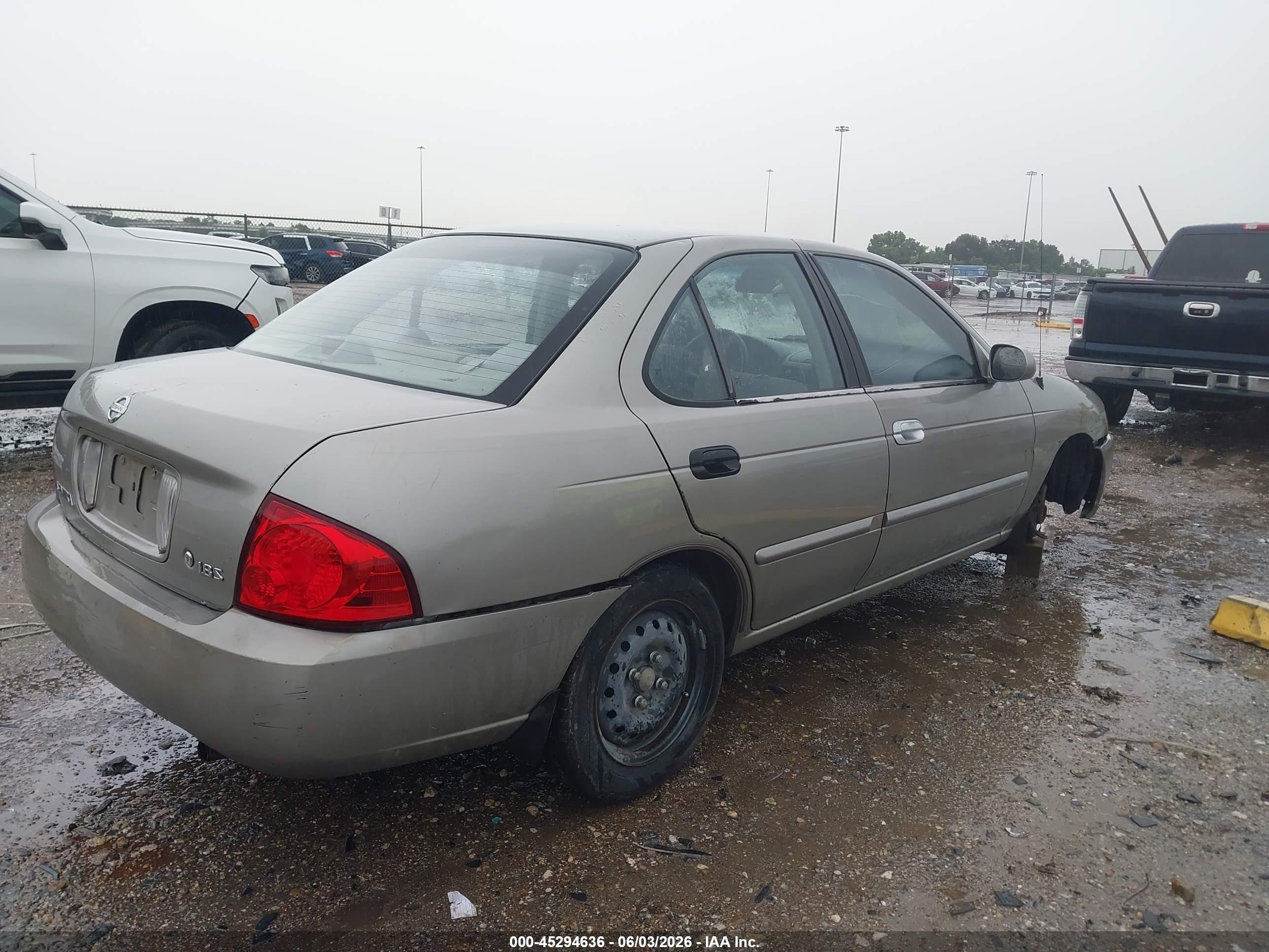 2005 Nissan Sentra 1.8s Brown vin: 3N1CB51D65L451503