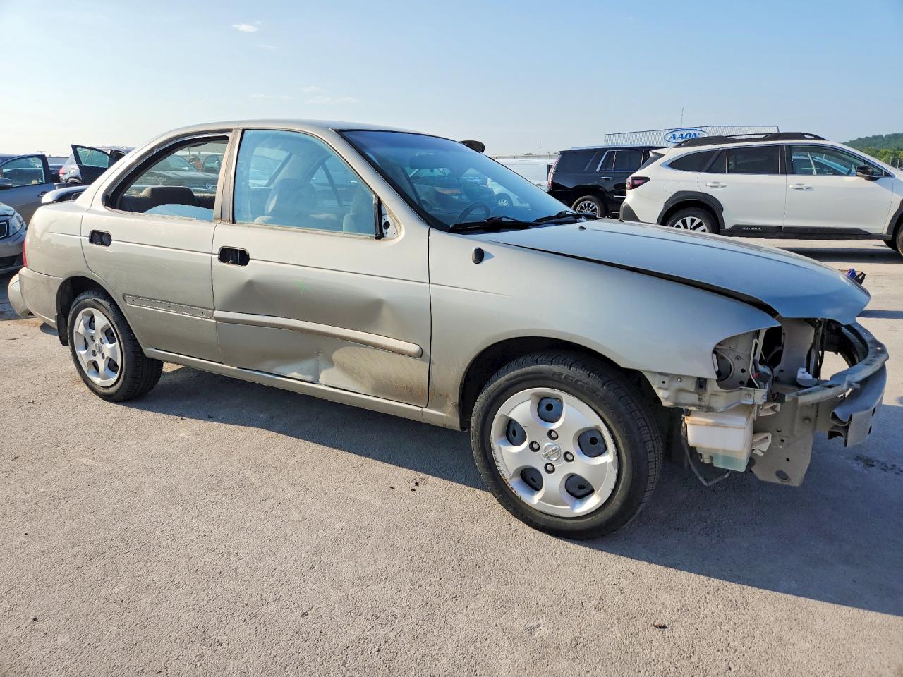 2005 Nissan Sentra 1.8 Beige vin: 3N1CB51D65L462677