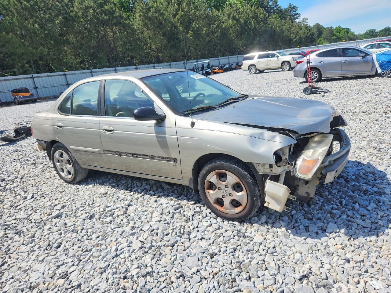 2005 Nissan Sentra 1.8 Beige vin: 3N1CB51D65L490009