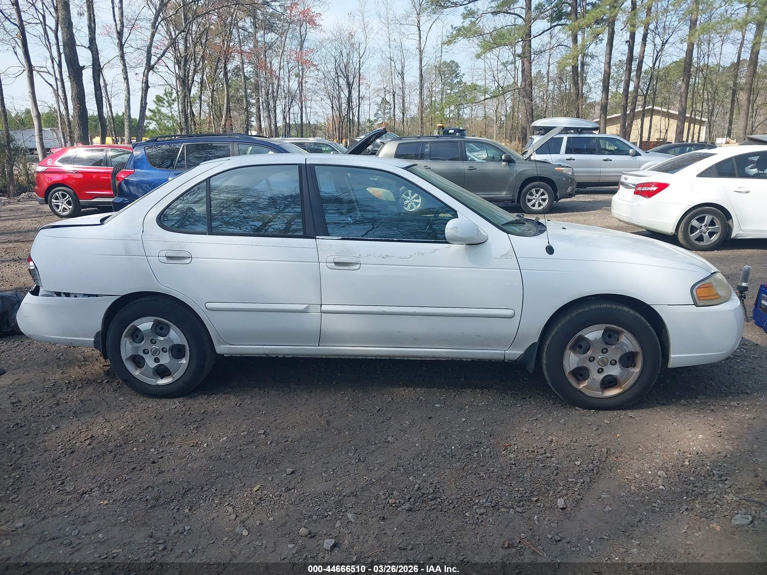 2005 Nissan Sentra 1.8s White vin: 3N1CB51D65L503244