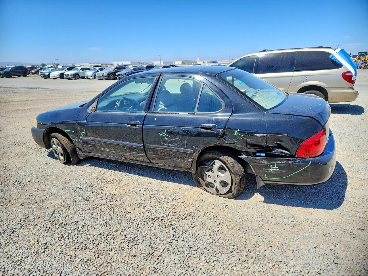 2005 Nissan Sentra 1.8 Черный vin: 3N1CB51D65L513174