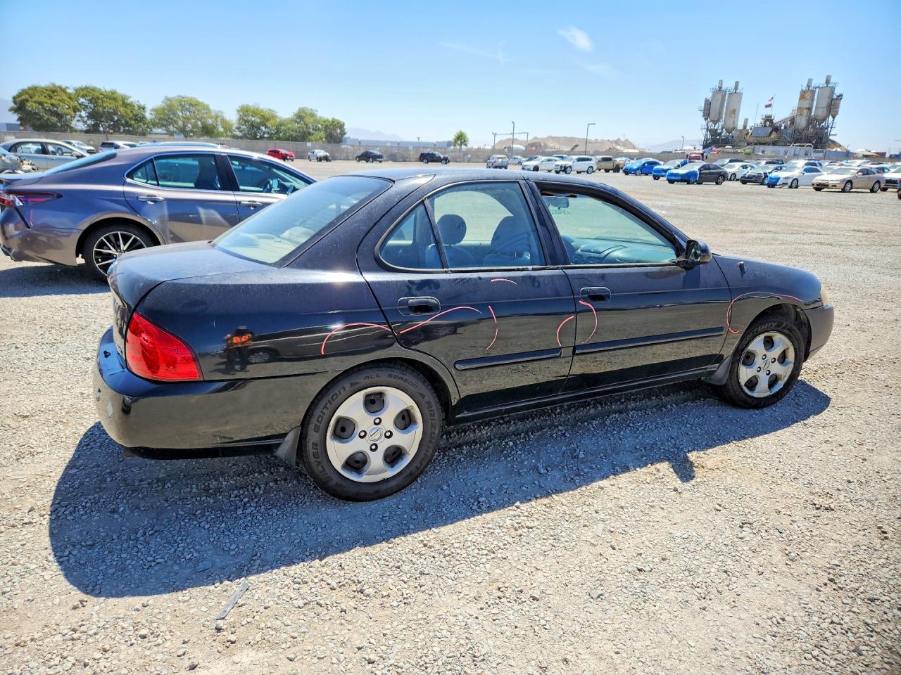 2005 Nissan Sentra 1.8 Черный vin: 3N1CB51D65L513174