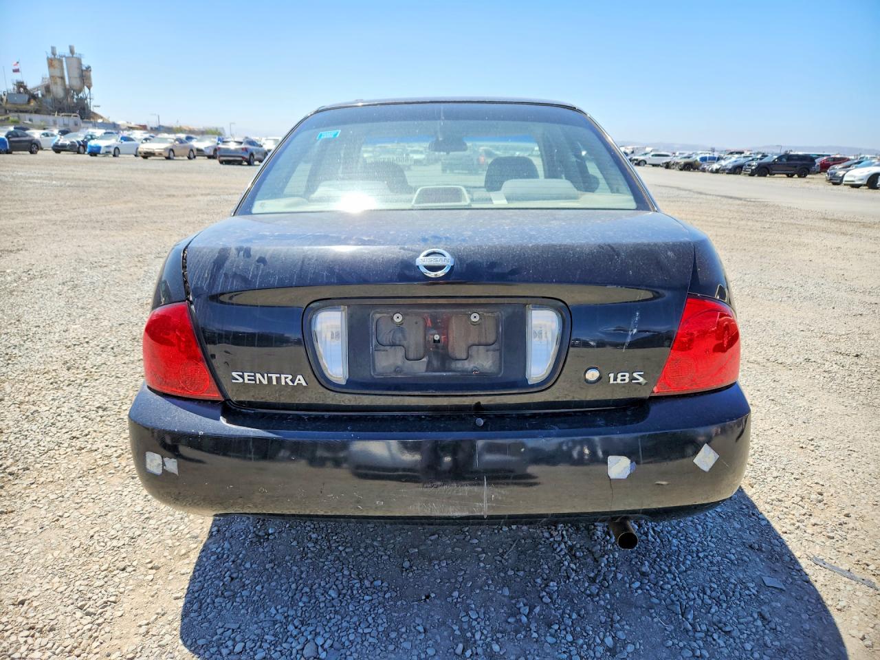 2005 Nissan Sentra 1.8 Черный vin: 3N1CB51D65L513174