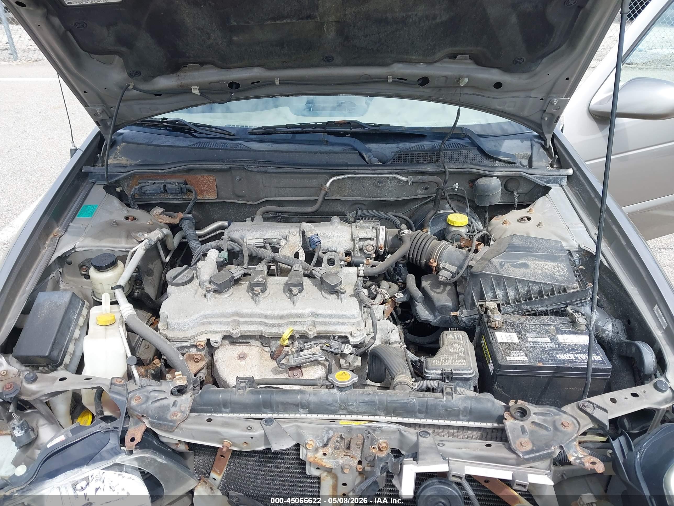 2005 Nissan Sentra 1.8s Gray vin: 3N1CB51D65L577196