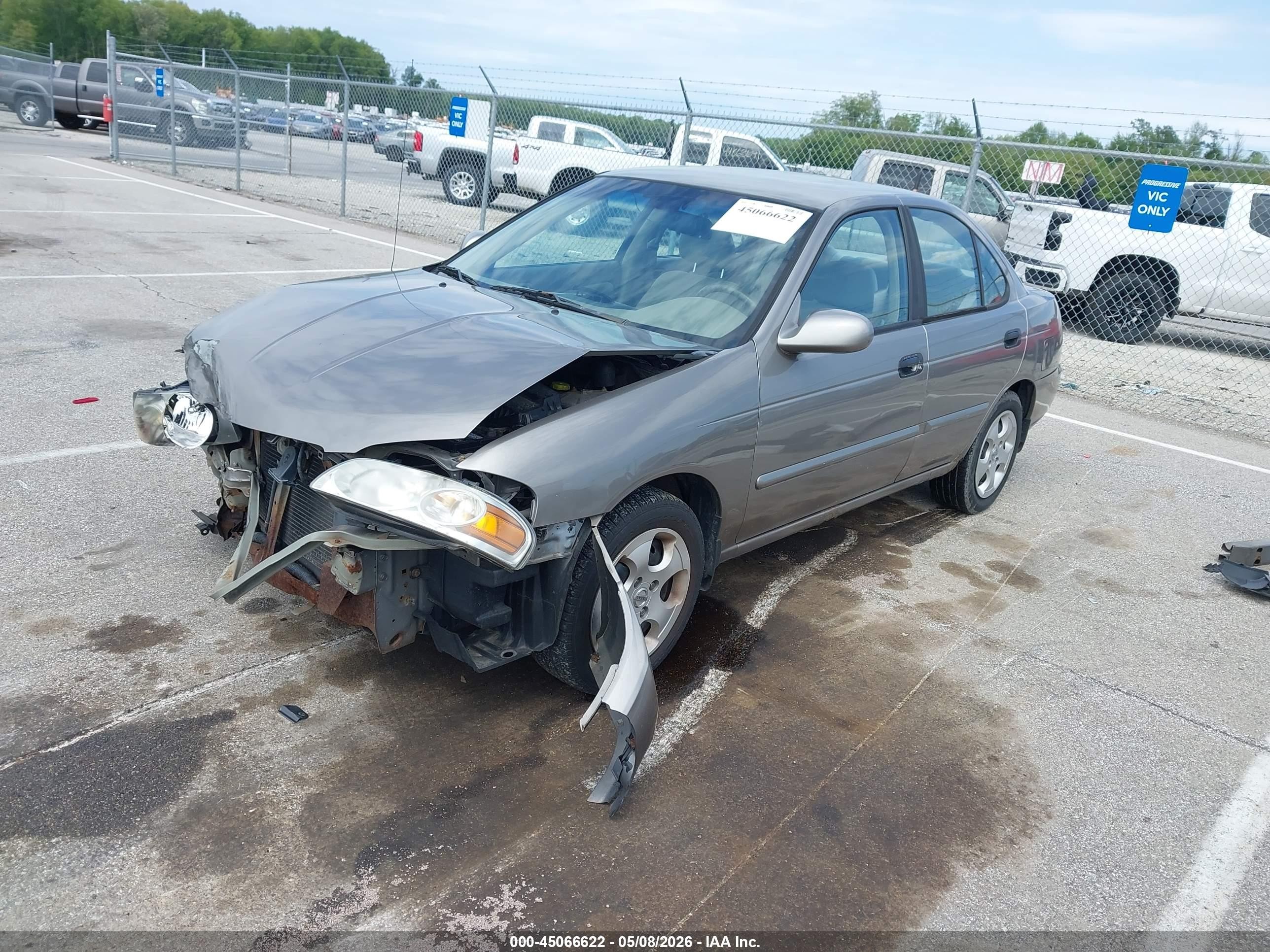 2005 Nissan Sentra 1.8s Gray vin: 3N1CB51D65L577196