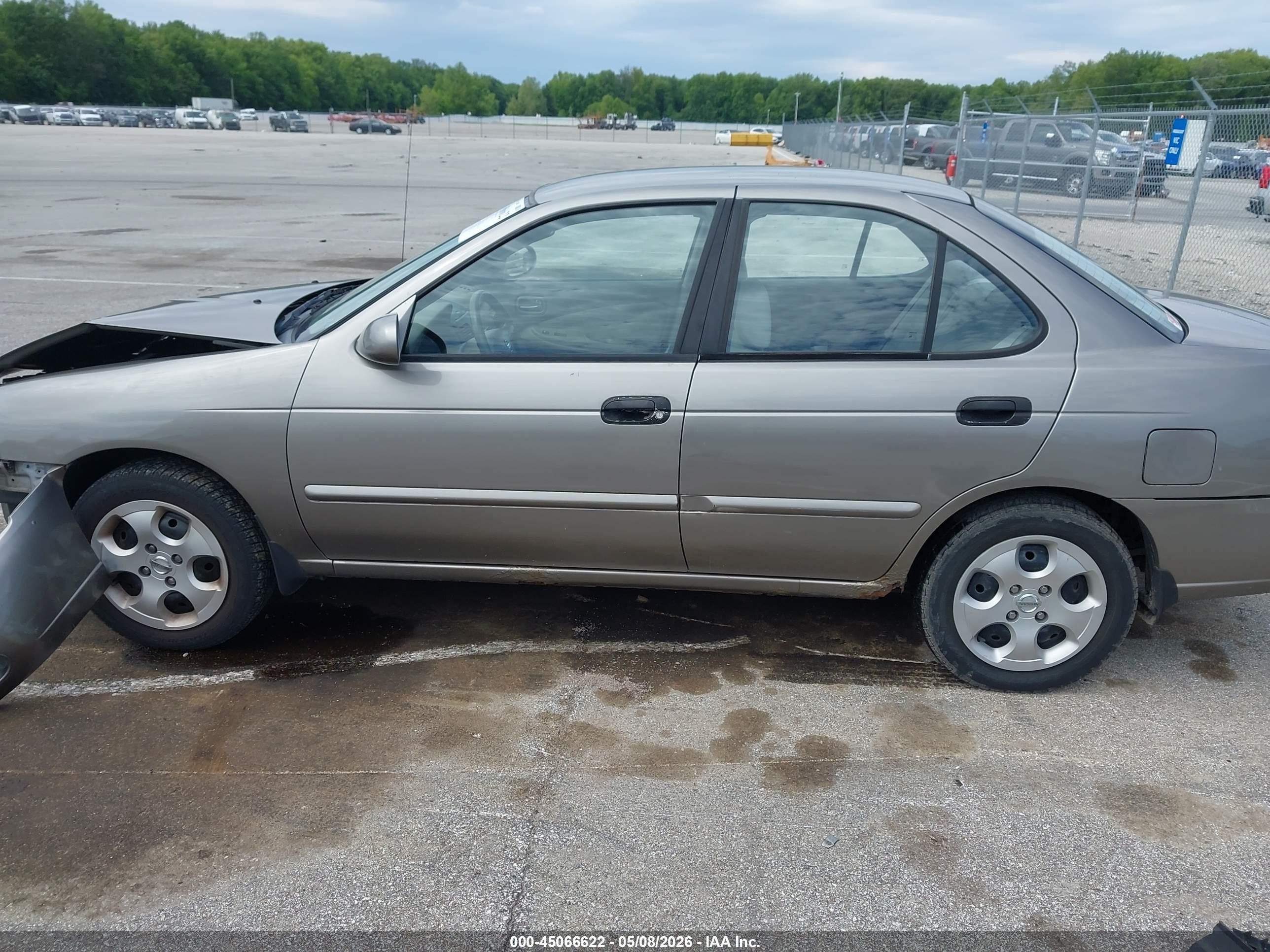 2005 Nissan Sentra 1.8s Gray vin: 3N1CB51D65L577196