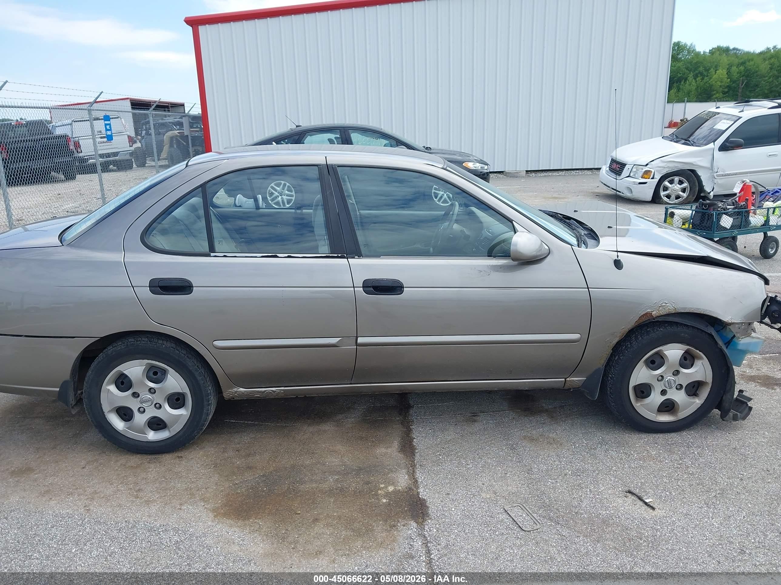 2005 Nissan Sentra 1.8s Gray vin: 3N1CB51D65L577196