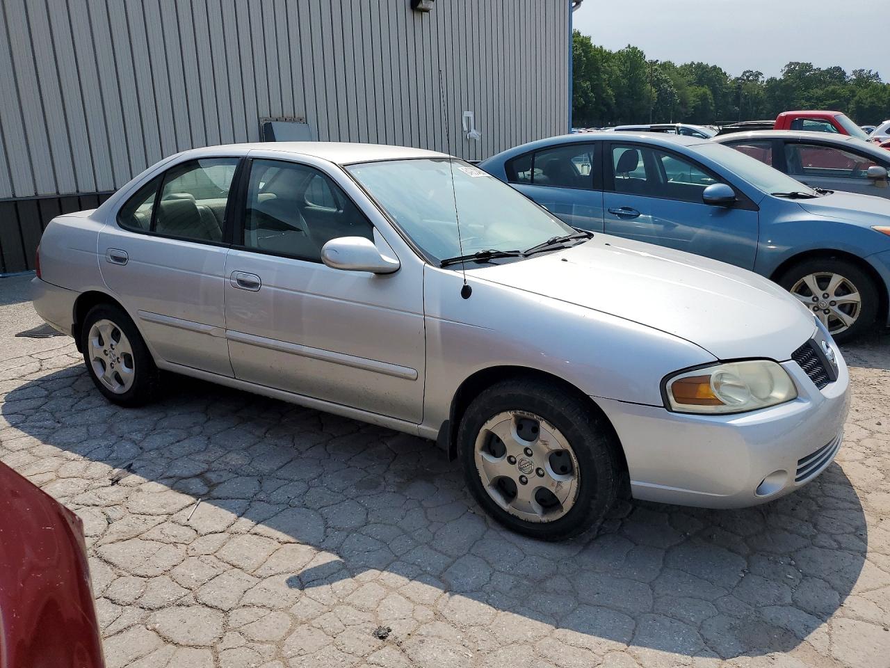 2006 Nissan Sentra 1.8 Silver vin: 3N1CB51D66L601708