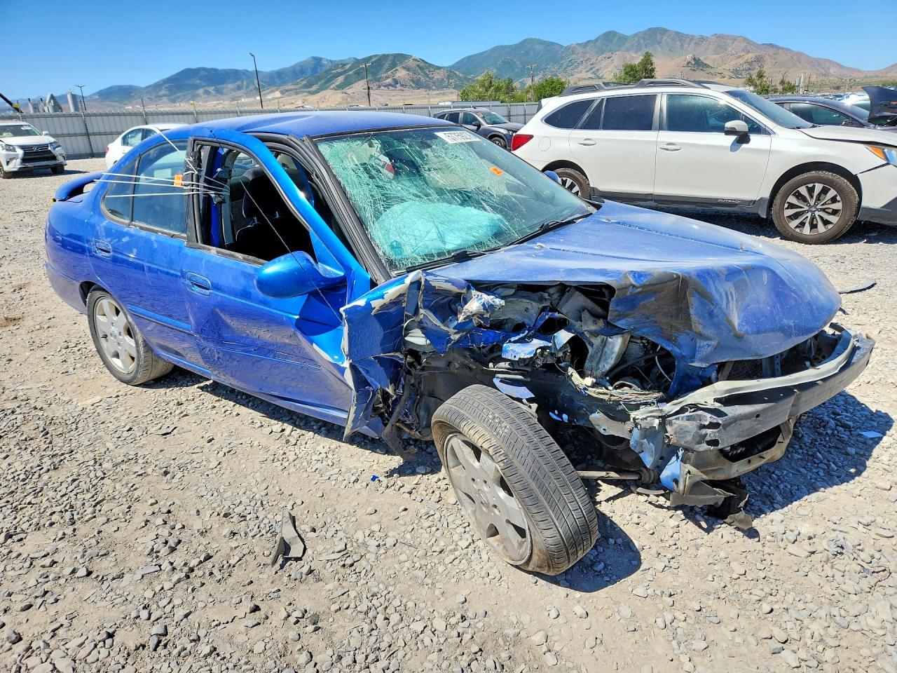 2006 Nissan Sentra 1.8 Blue vin: 3N1CB51D66L618752