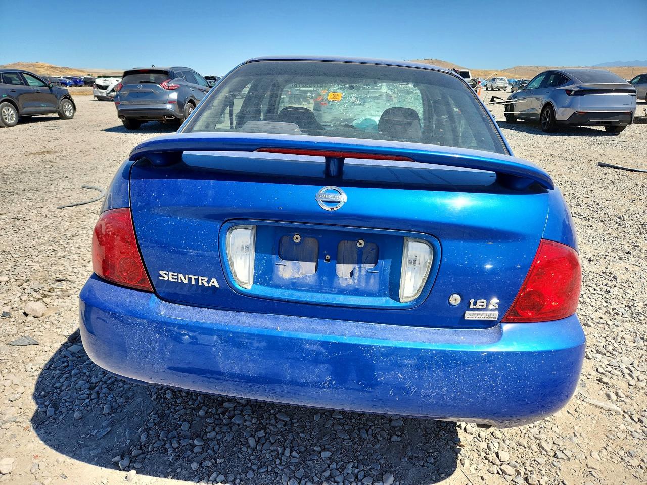 2006 Nissan Sentra 1.8 Blue vin: 3N1CB51D66L618752