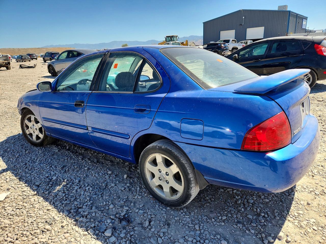 2006 Nissan Sentra 1.8 Blue vin: 3N1CB51D66L618752