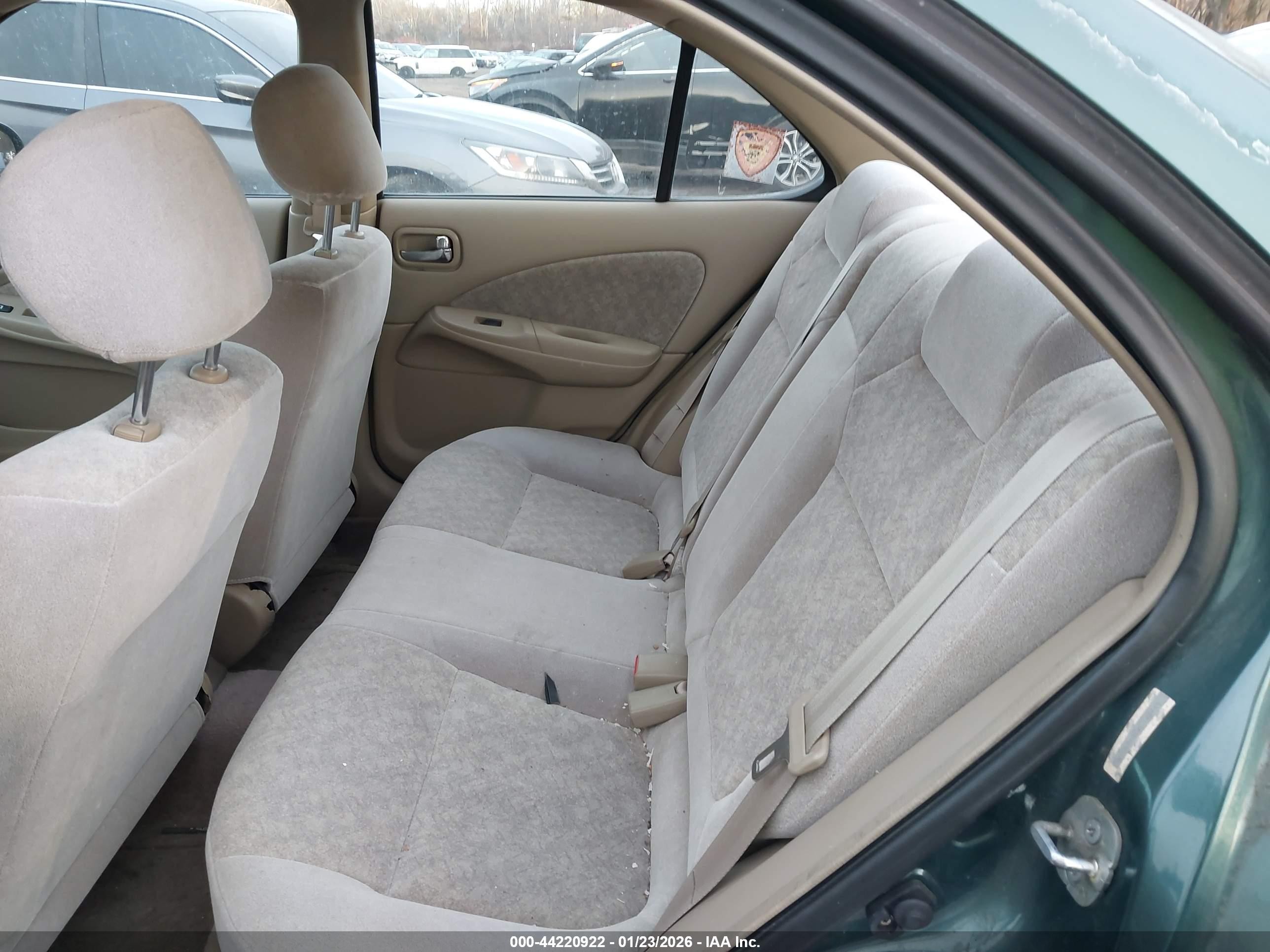 2000 Nissan Sentra Gxe/xe Green vin: 3N1CB51D6YL343449