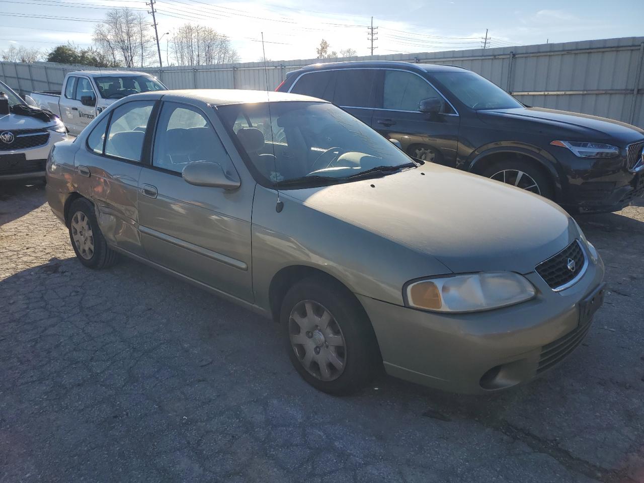 2000 Nissan Sentra Base Tan vin: 3N1CB51D6YL345881
