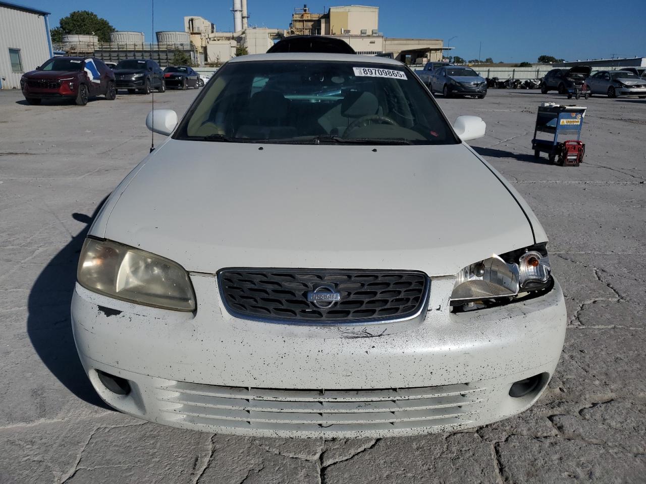 2000 Nissan Sentra Base White vin: 3N1CB51D6YL352670