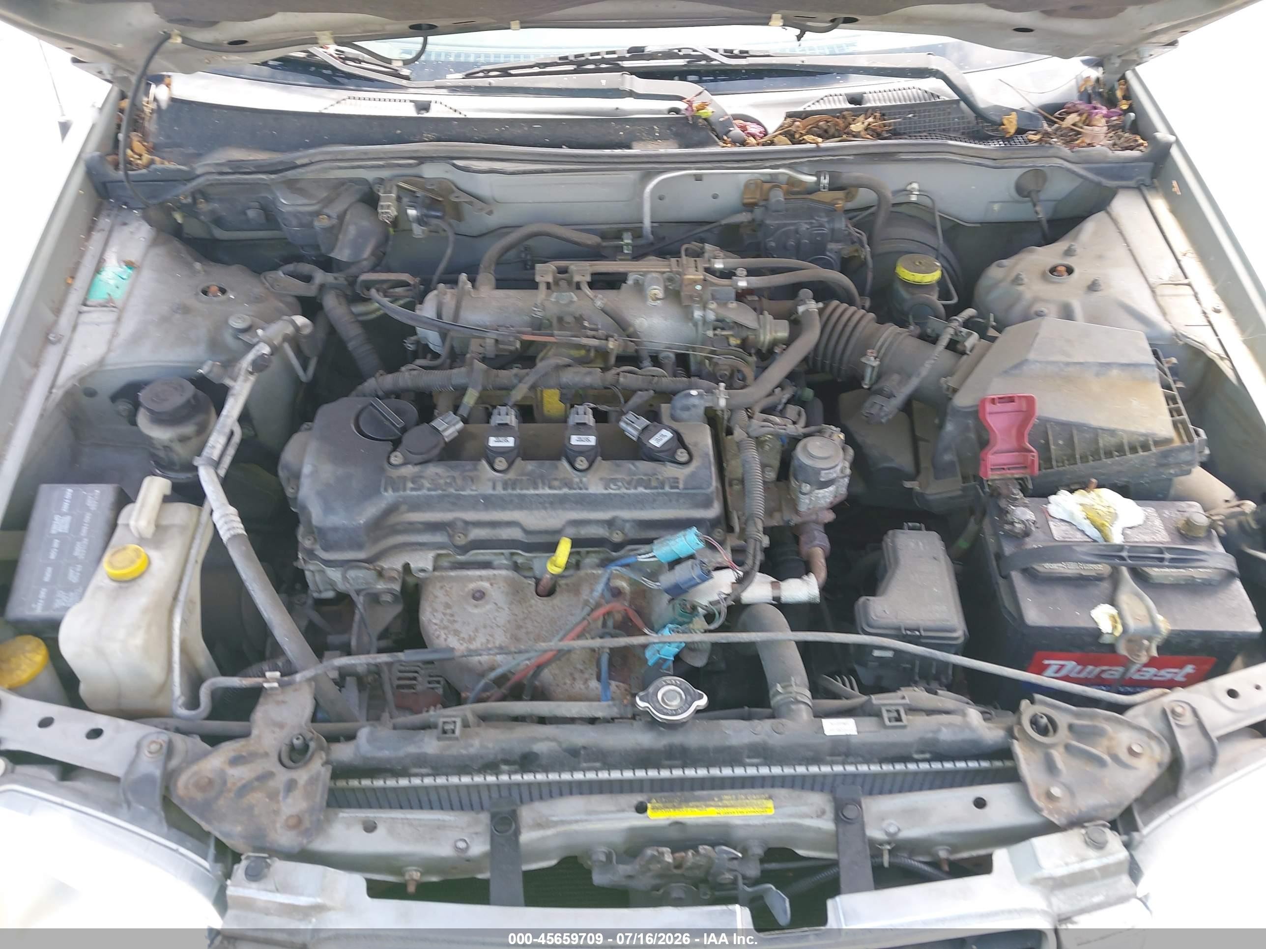 2001 Nissan Sentra Gxe Silver vin: 3N1CB51D71L492300
