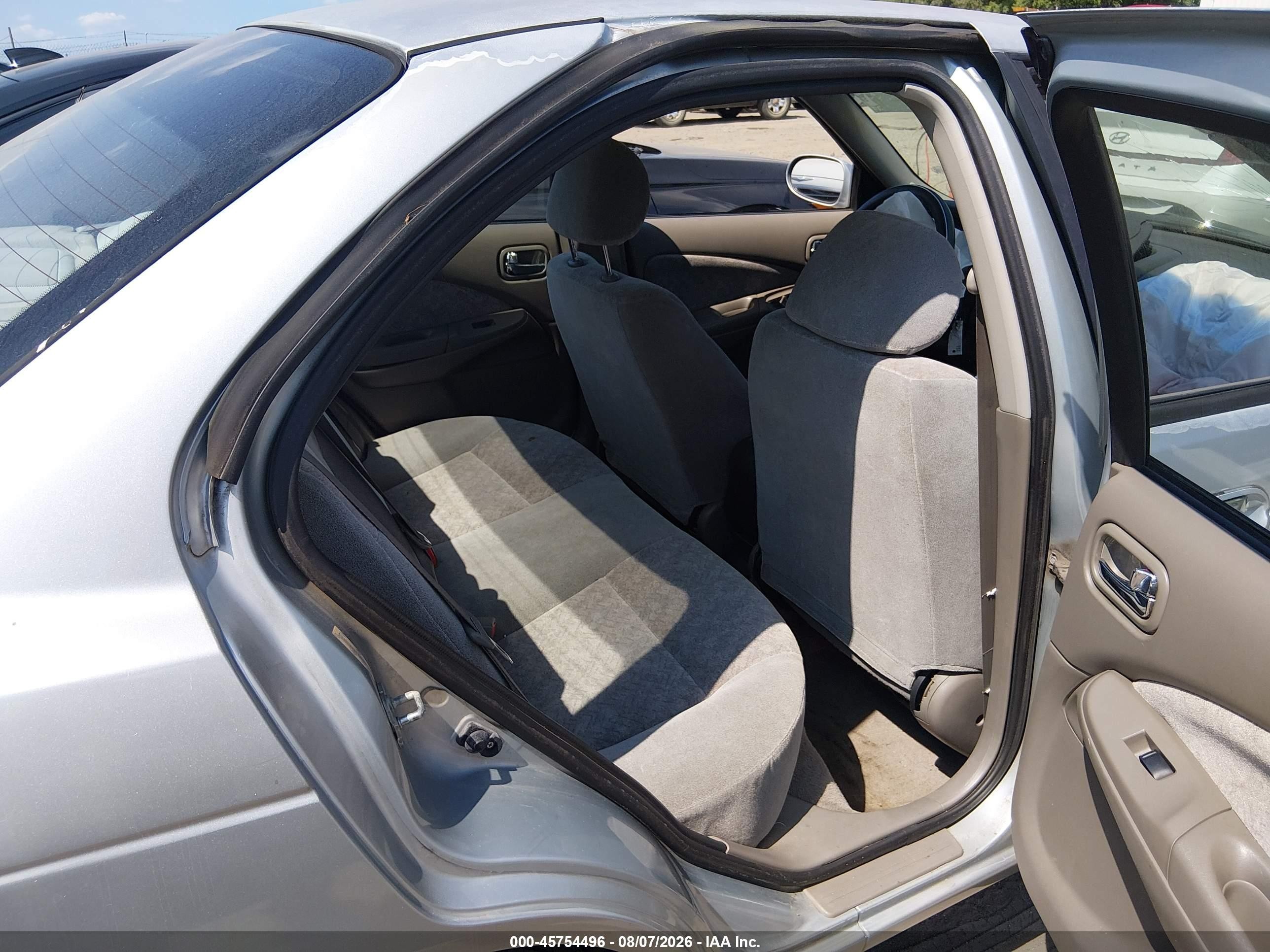 2002 Nissan Sentra Gxe Silver vin: 3N1CB51D72L591040
