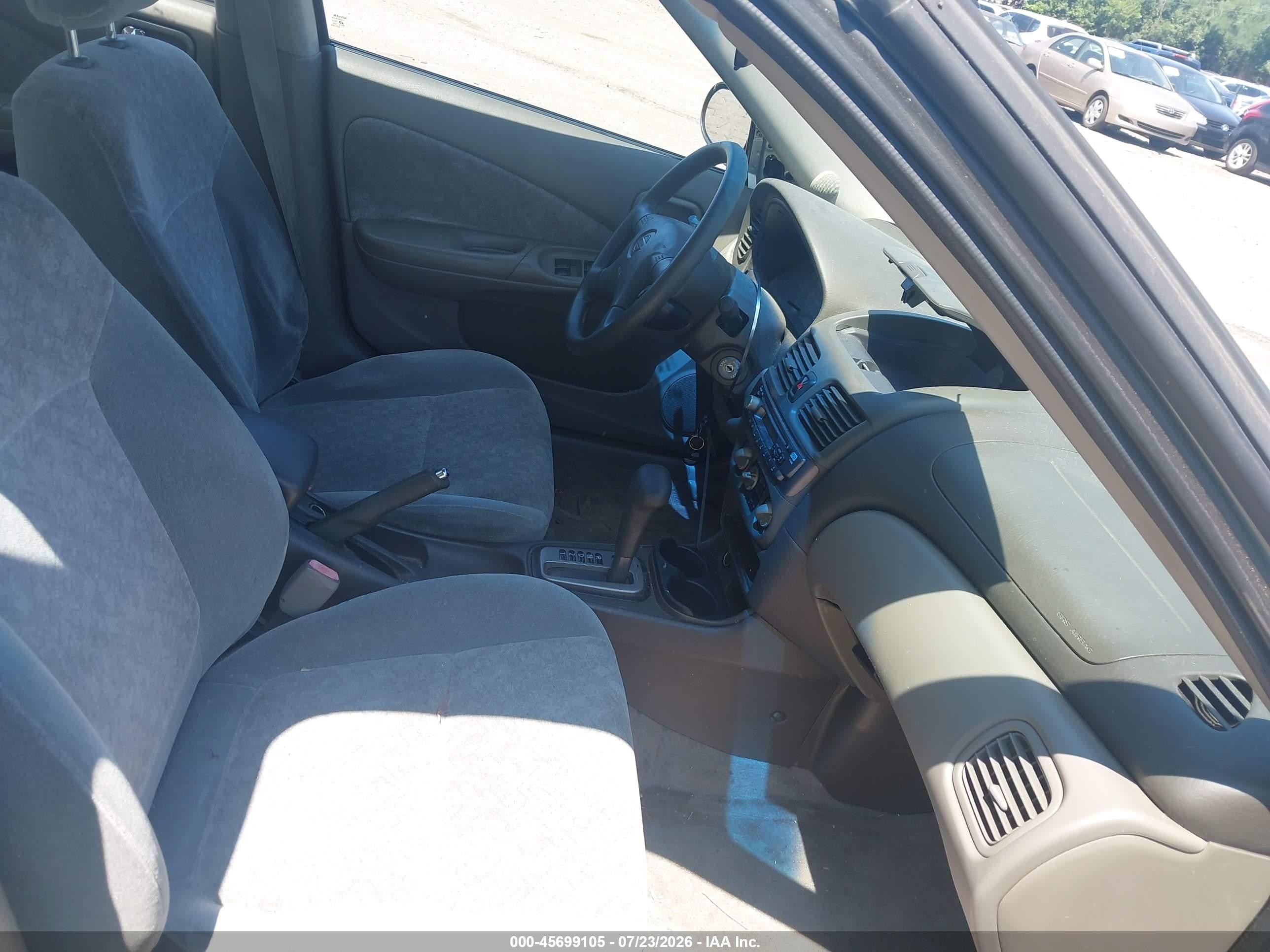 2002 Nissan Sentra Gxe Silver vin: 3N1CB51D72L623033