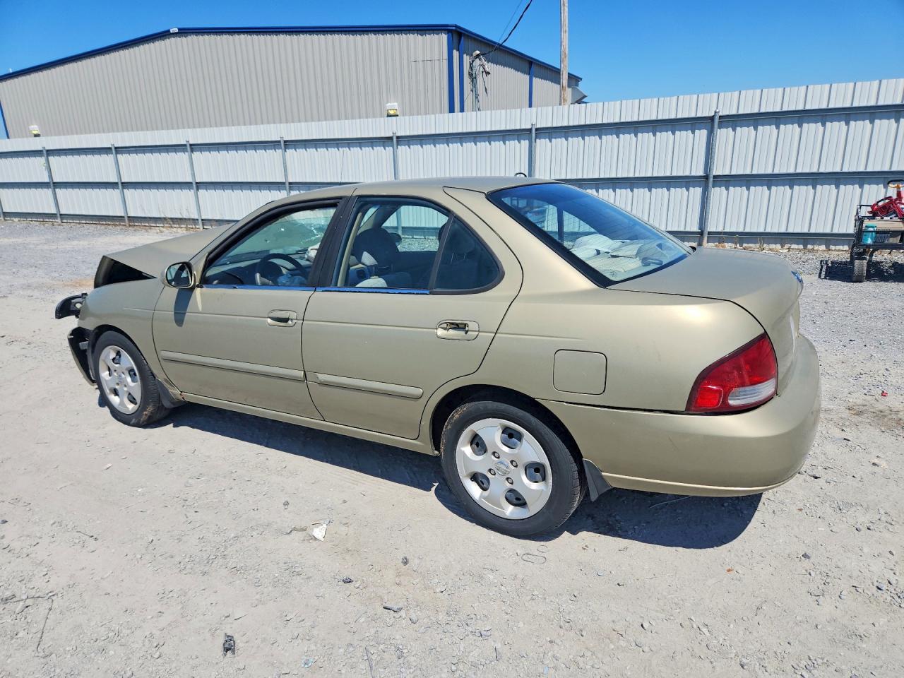 2003 Nissan Sentra Gold vin: 3N1CB51D73L800861