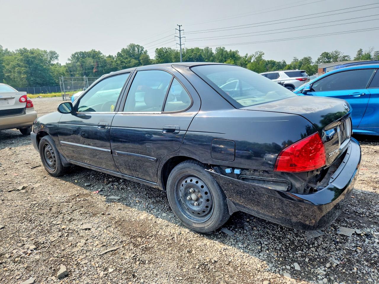 2004 Nissan Sentra 1.8 Black vin: 3N1CB51D74L462864
