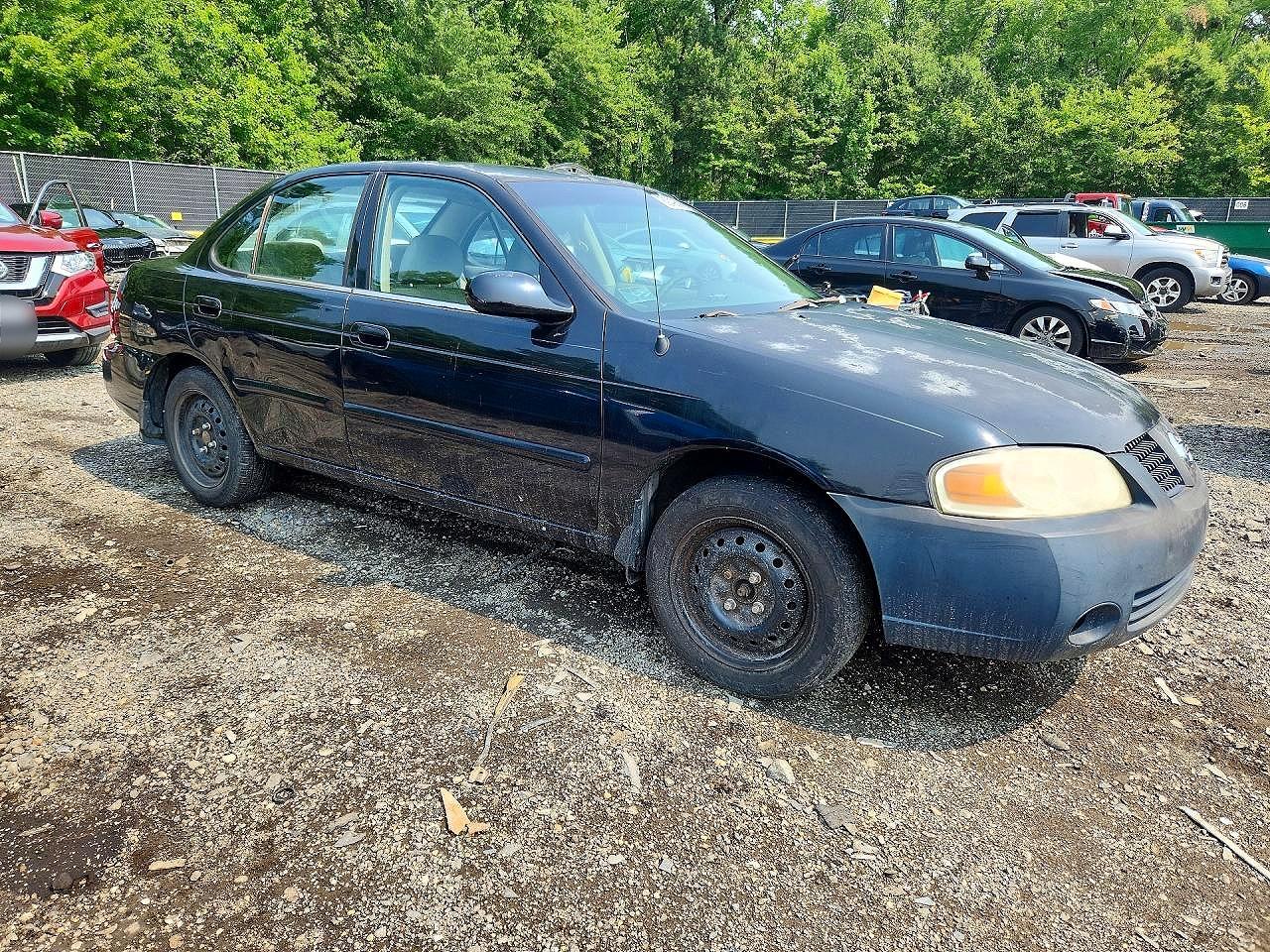 2004 Nissan Sentra 1.8 Black vin: 3N1CB51D74L462864
