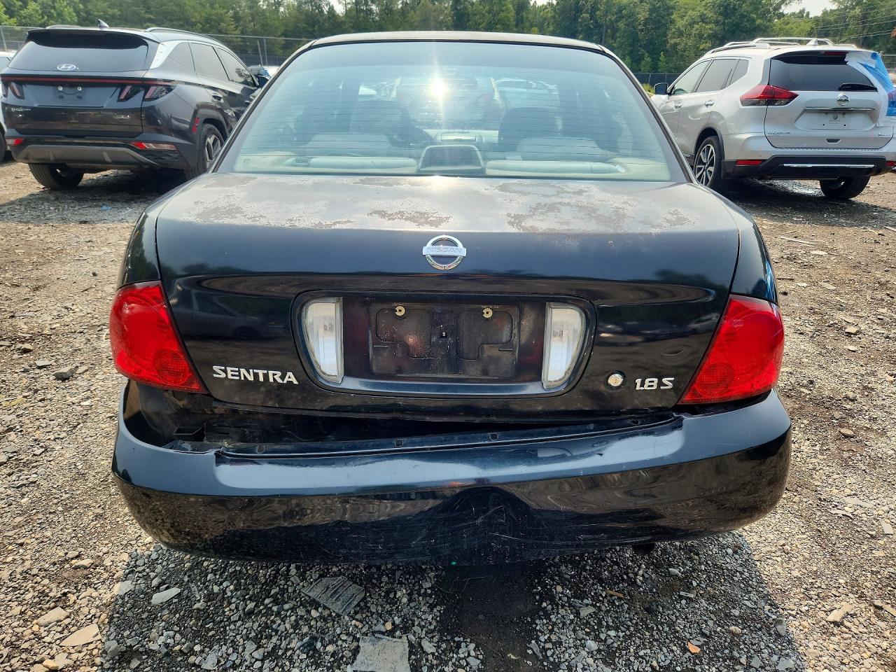 2004 Nissan Sentra 1.8 Black vin: 3N1CB51D74L462864
