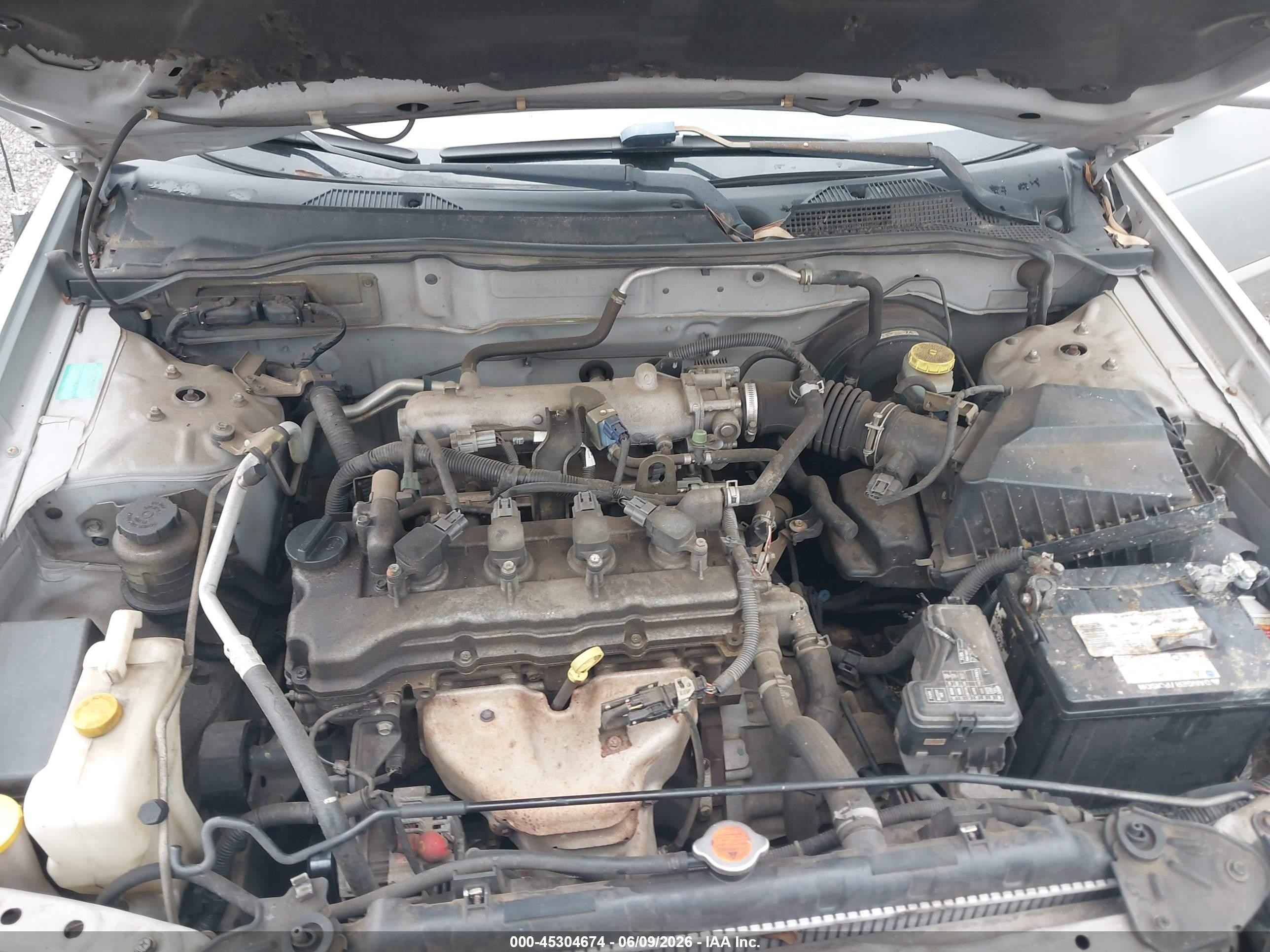 2004 Nissan Sentra 1.8s Silver vin: 3N1CB51D74L489546